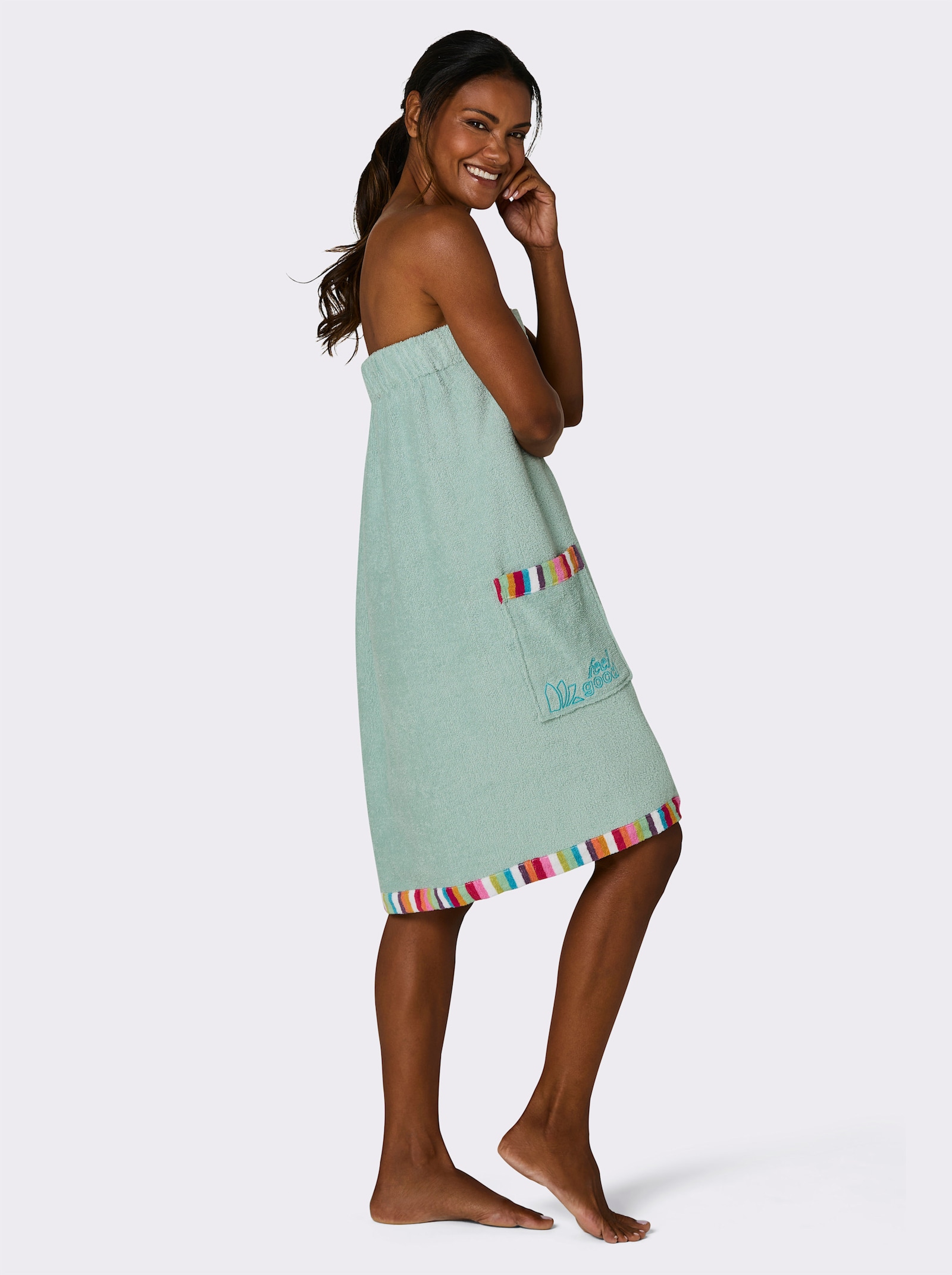 Serviette de sauna - menthe