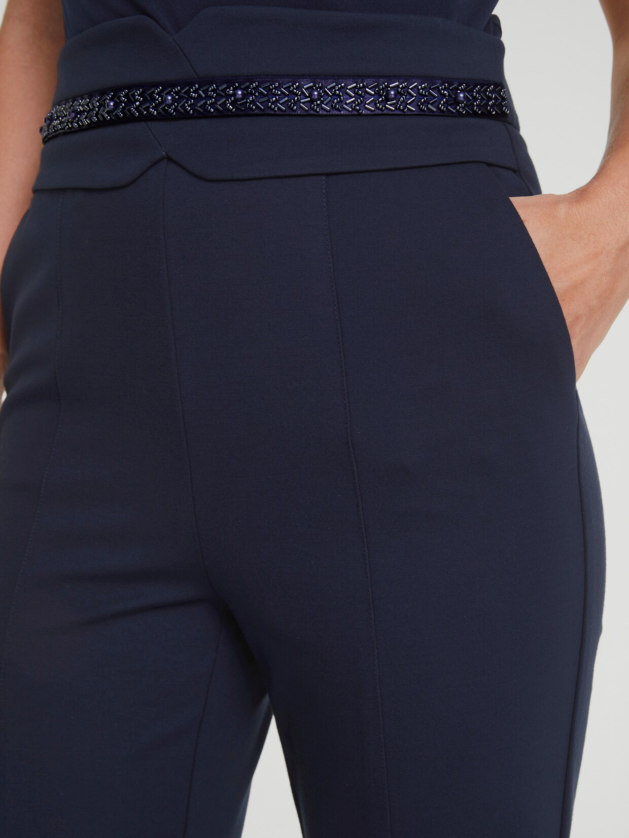heine Jersey-Hose - marine