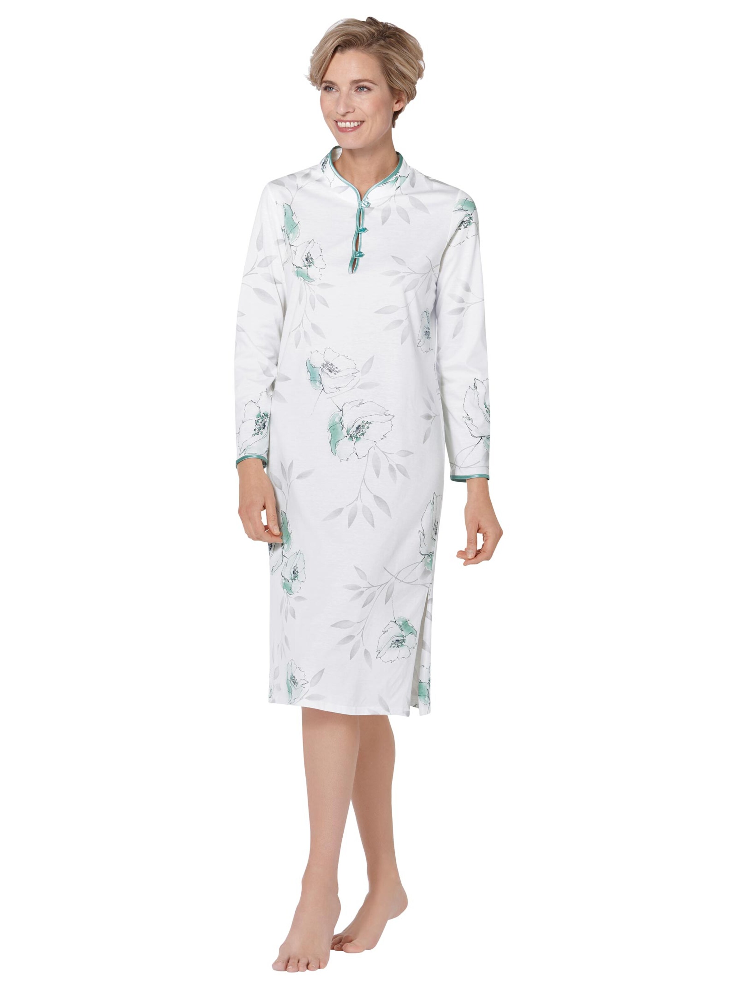 Nachthemd - ecru-mint