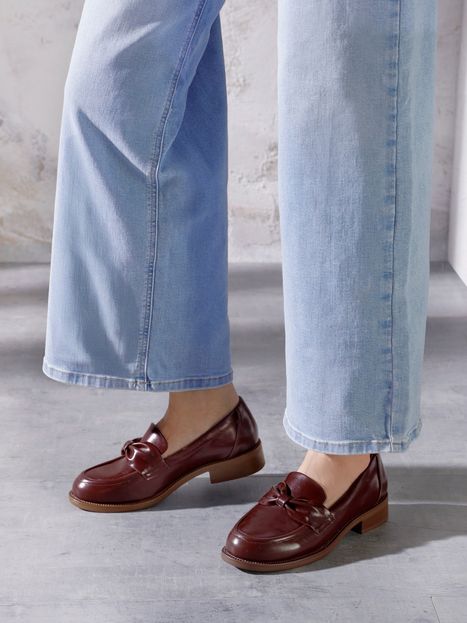 heine Slipper - bordeaux