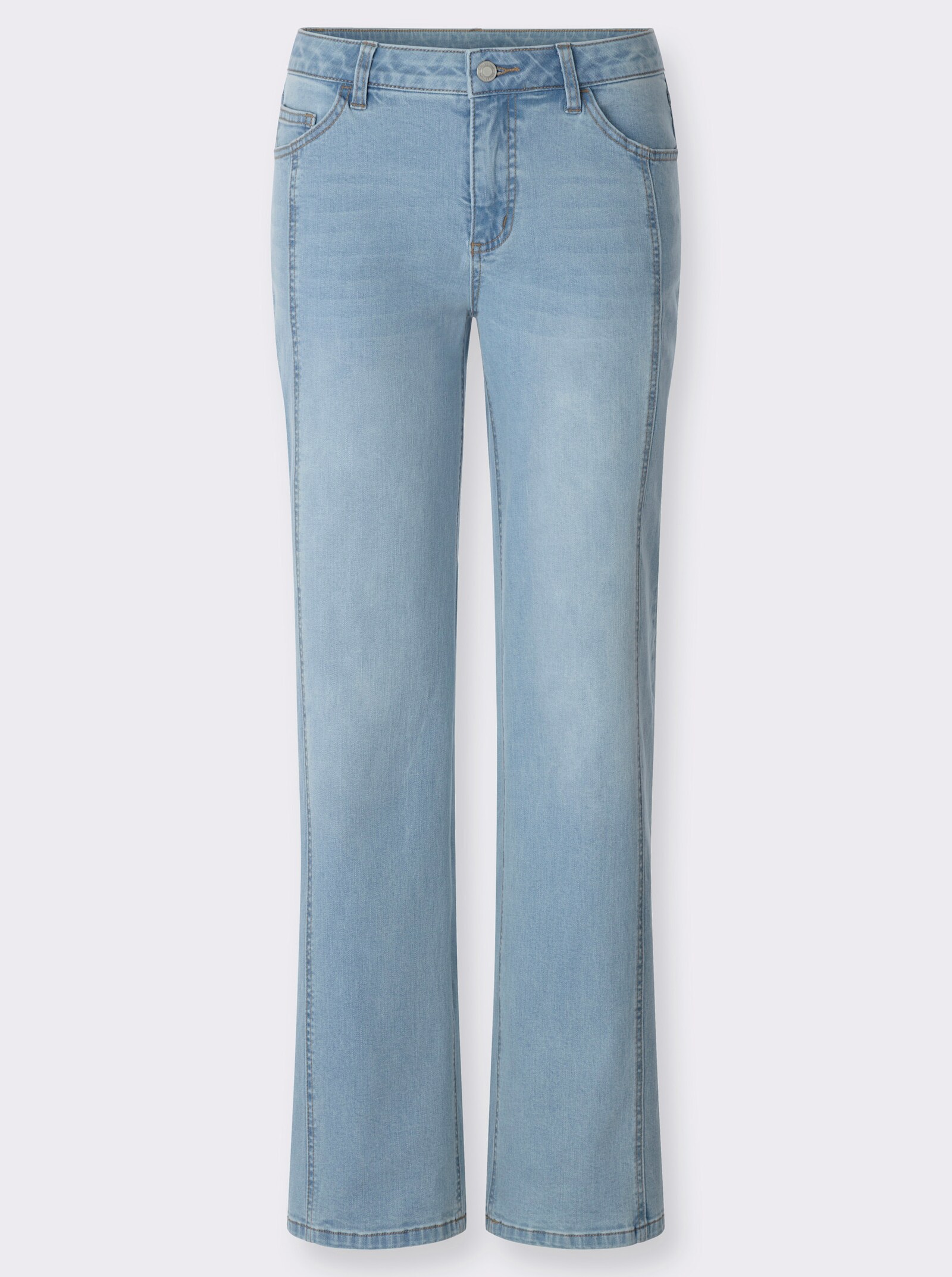 5-Pocket-Jeans in Stretch-Qualität - blue-bleached