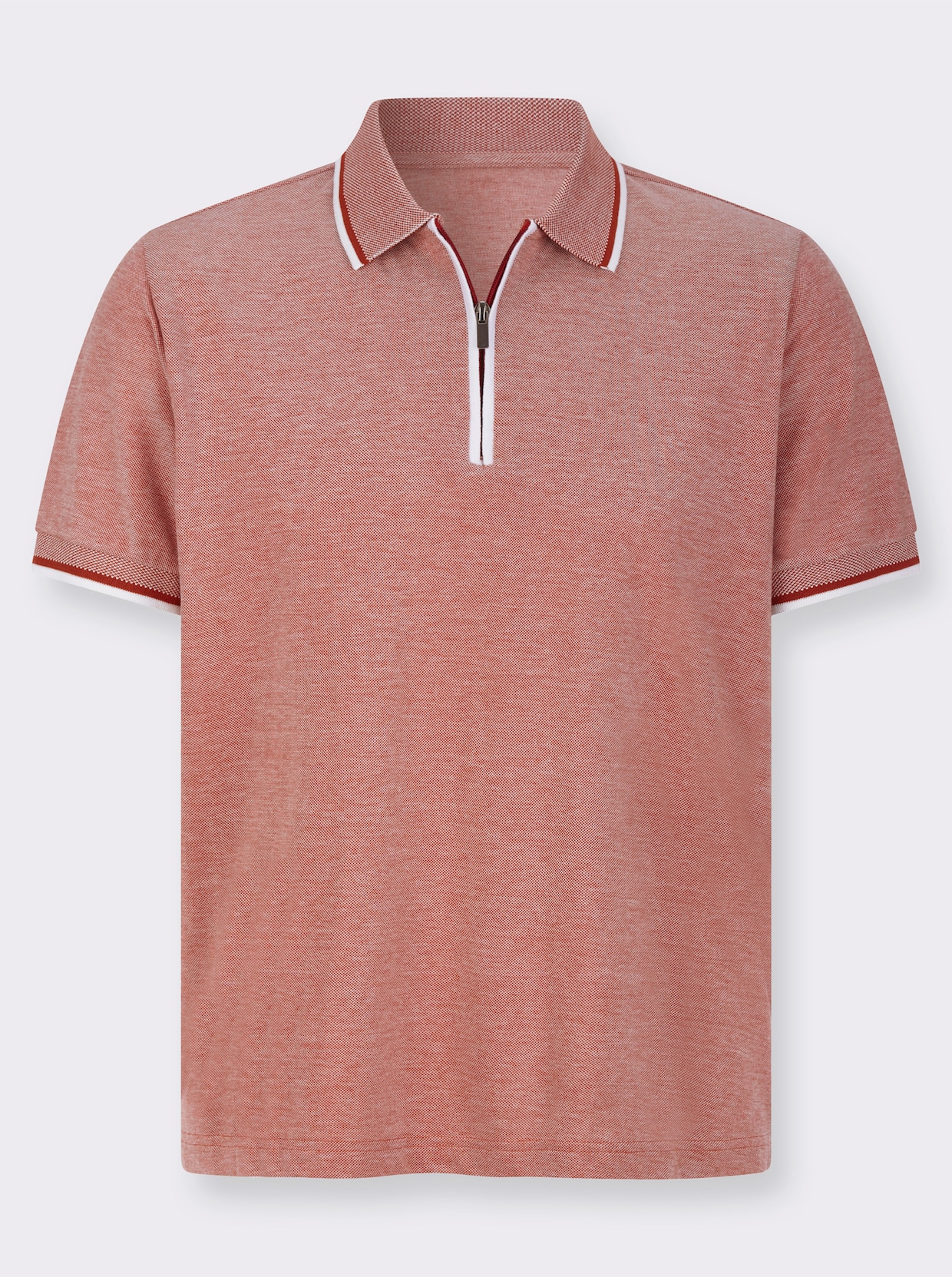 Poloshirt - rostrot