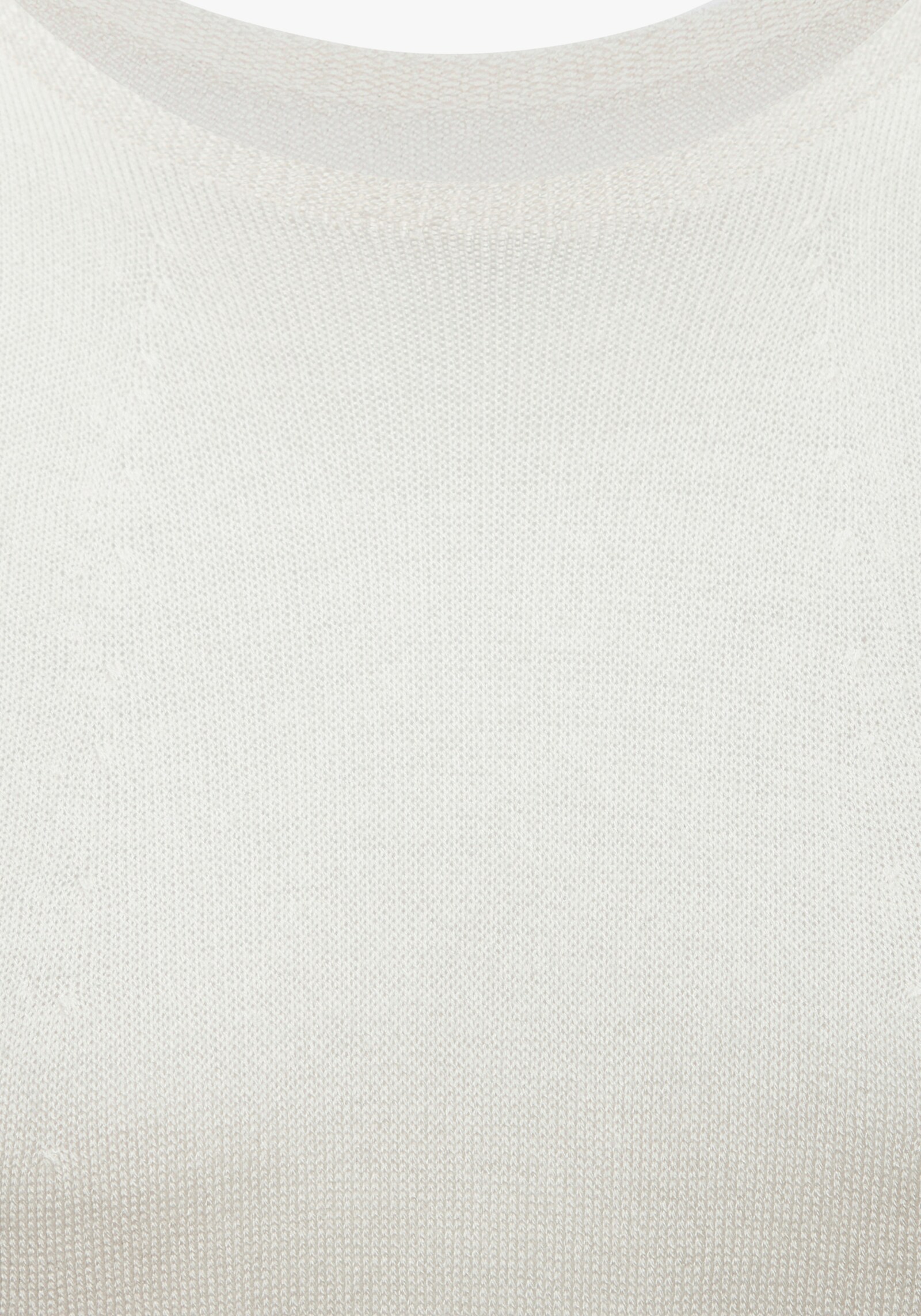 LASCANA Kurzarmpullover - creme
