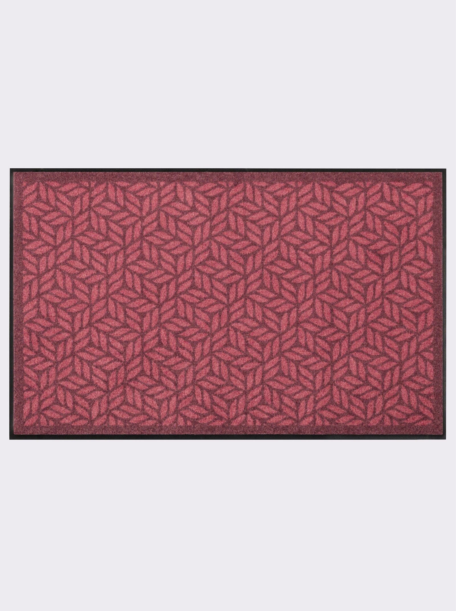 Salonloewe Fußmatte - dunkelrot