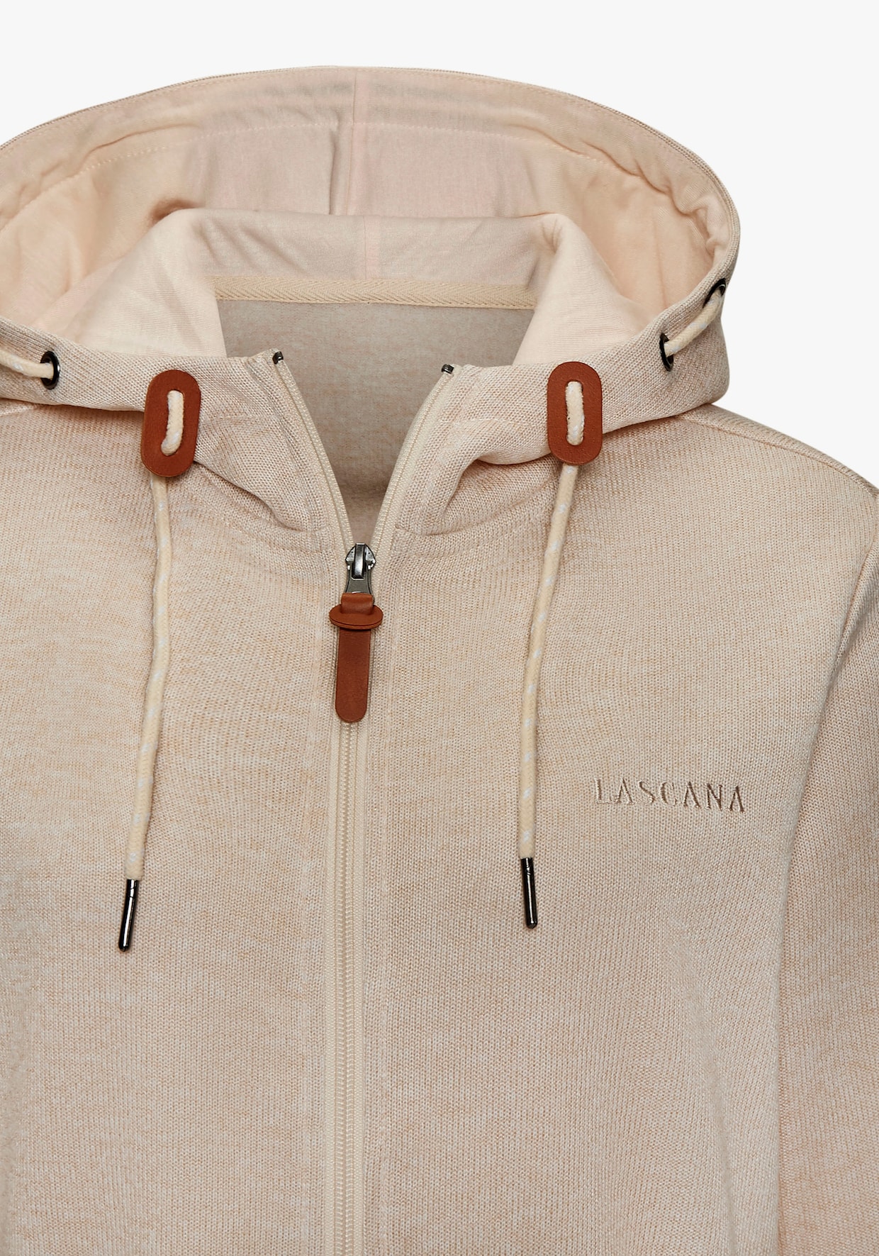LASCANA Fleecejacke - beige