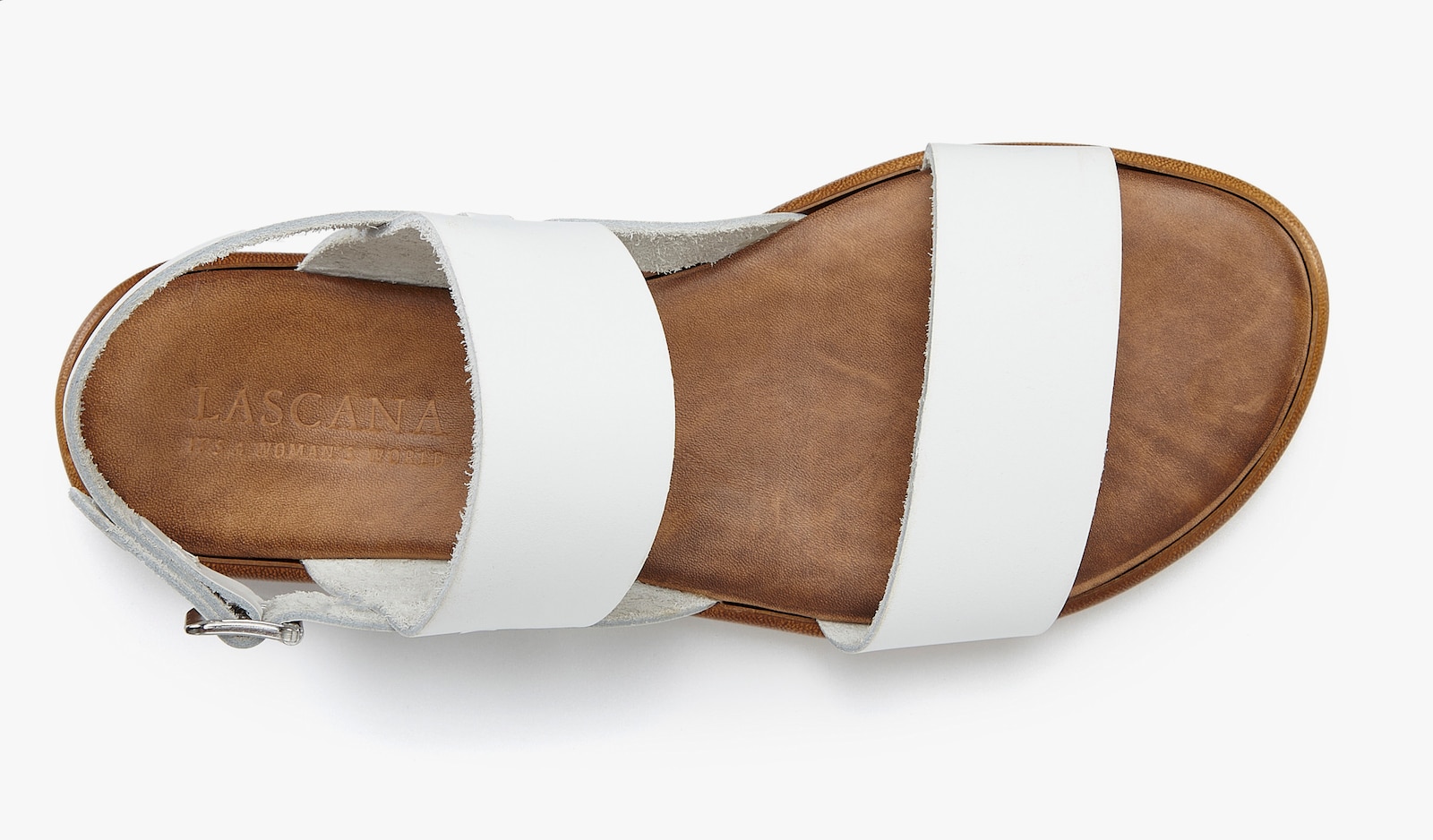 LASCANA Sandale - weiß/weiß