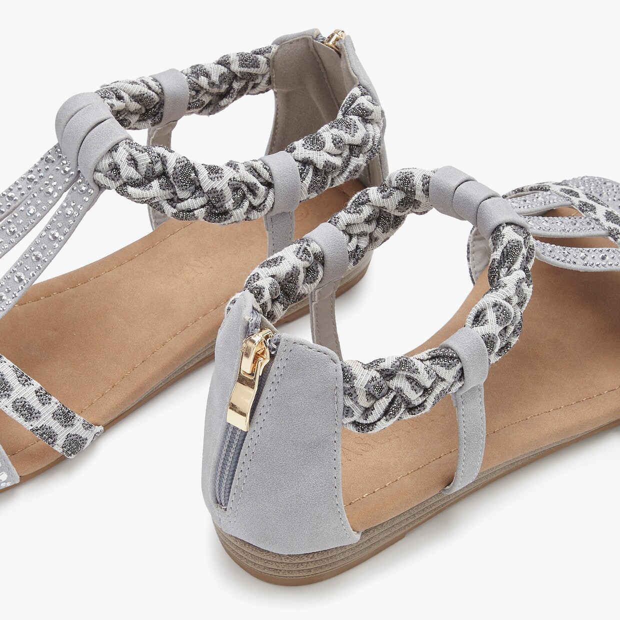 LASCANA Sandale - grau