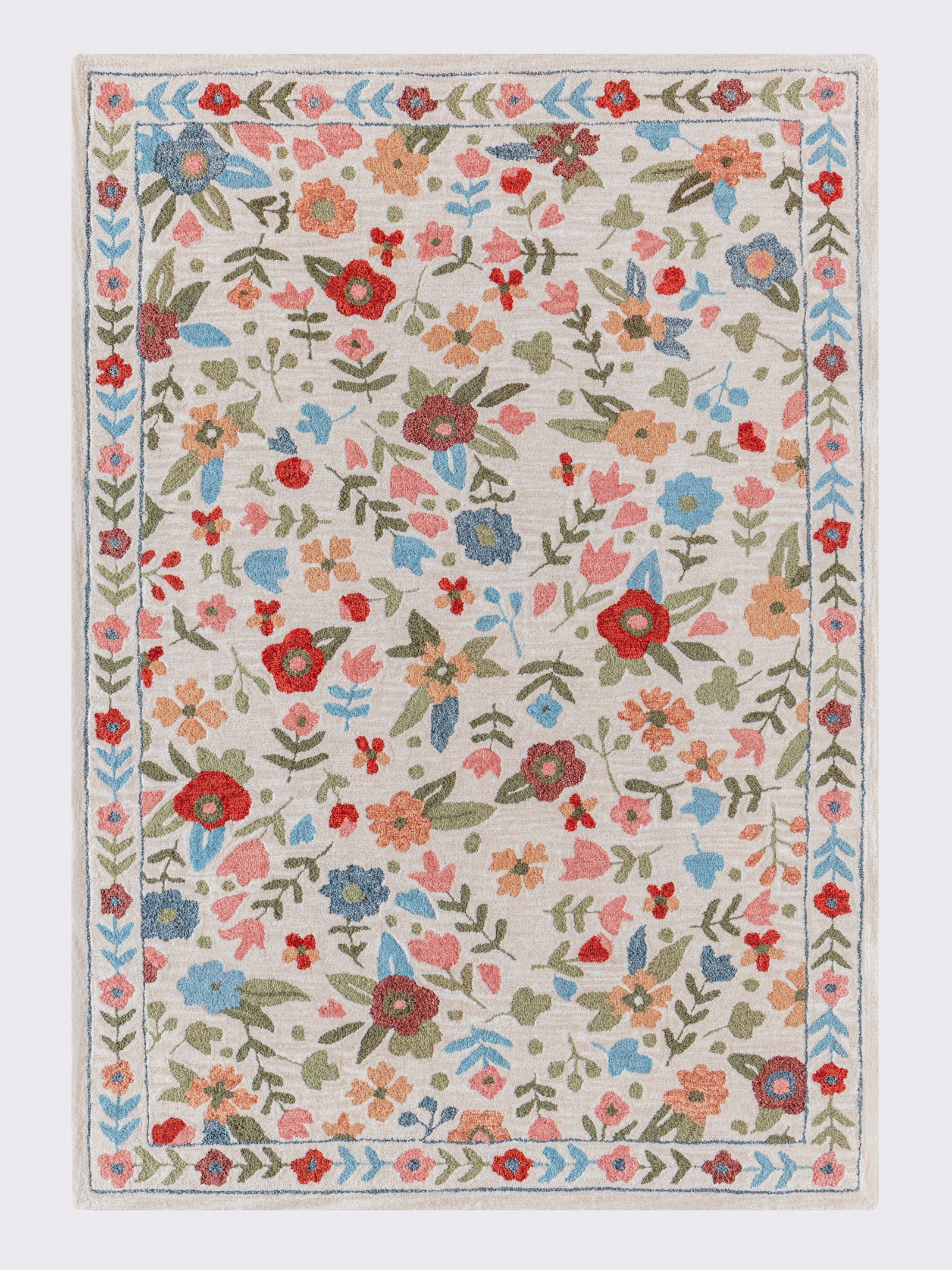 heine home Teppich - ecru-bunt