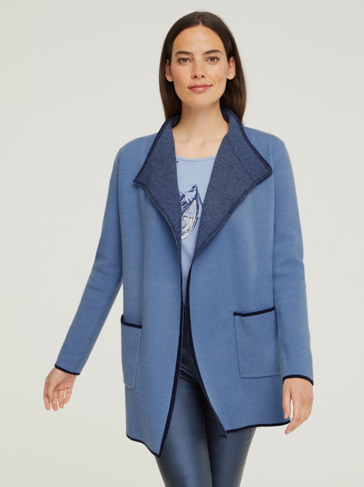 heine Strickjacke - electric blue