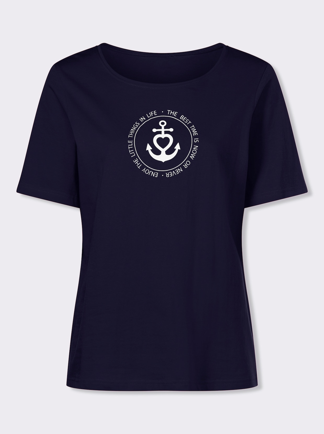 Kurzarmshirt - marine