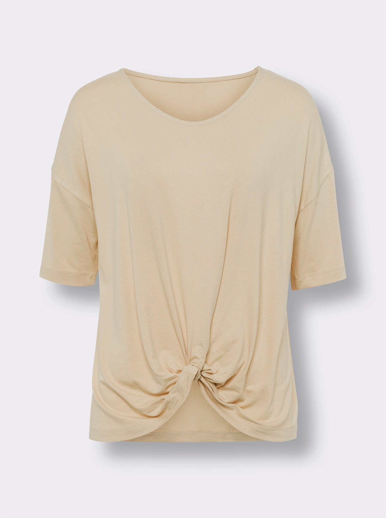 heine Kurzarmshirt - sand