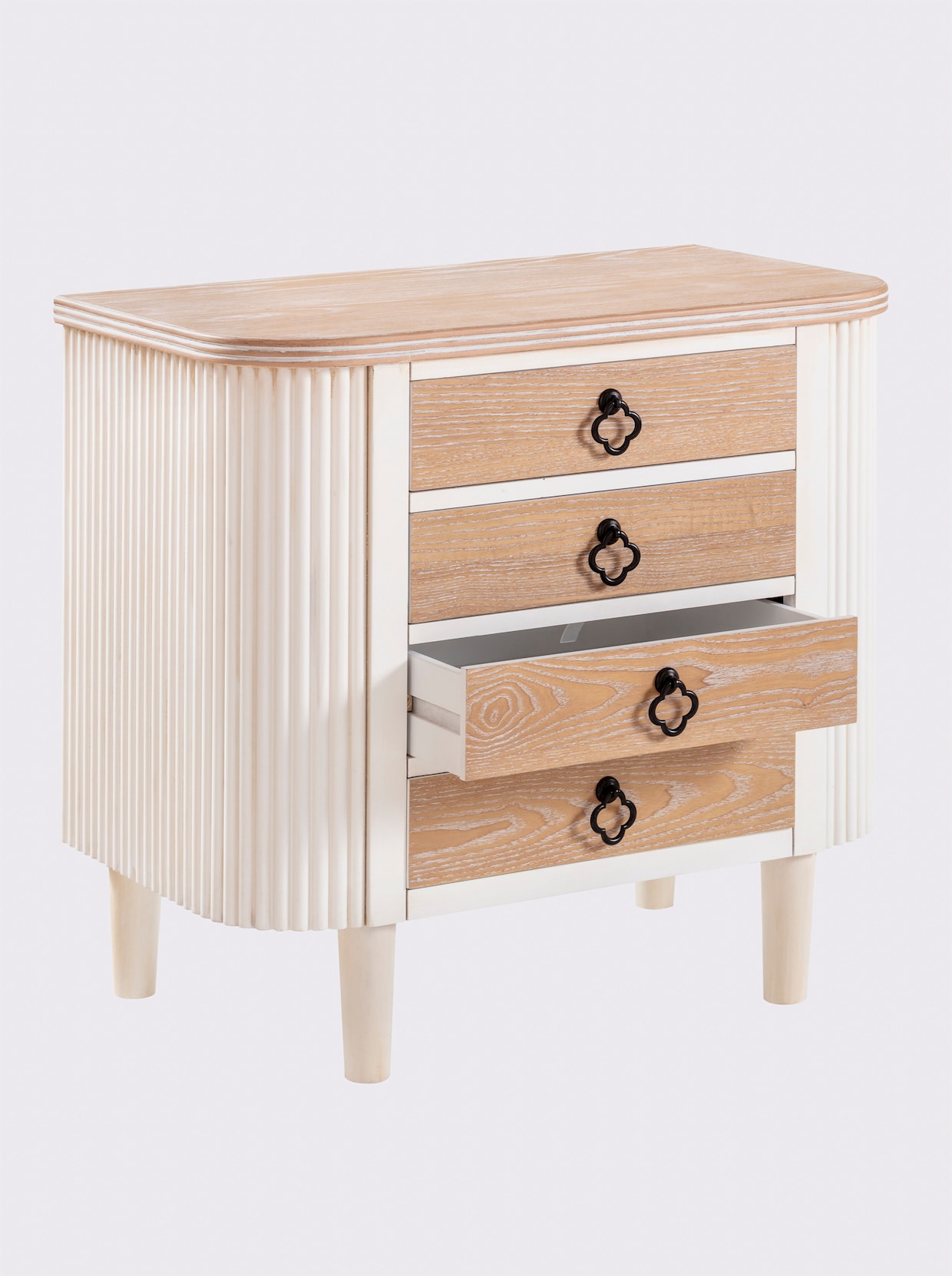 heine home Commode - wit/naturel