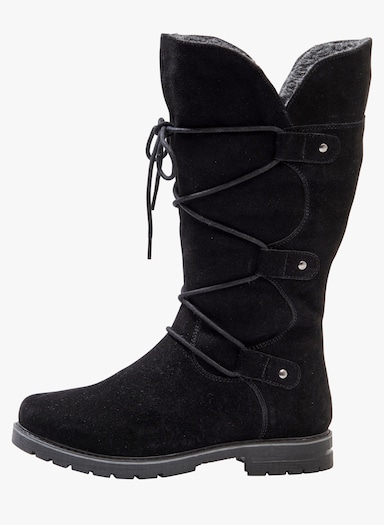 sheego Weitschaftstiefel - schwarz