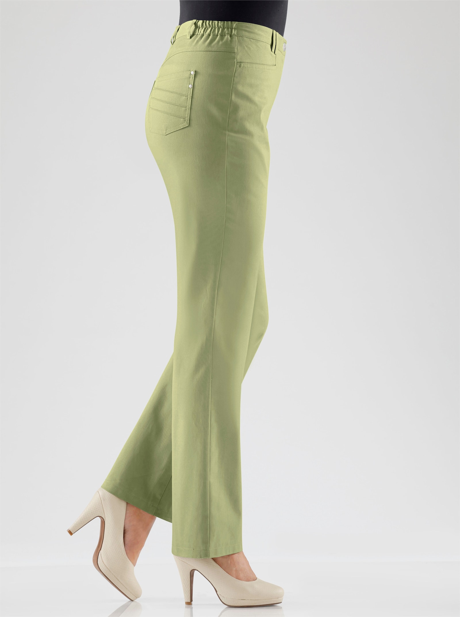 Cosma Funktionshose schmutzabweisend und knitterarm - lindgrün