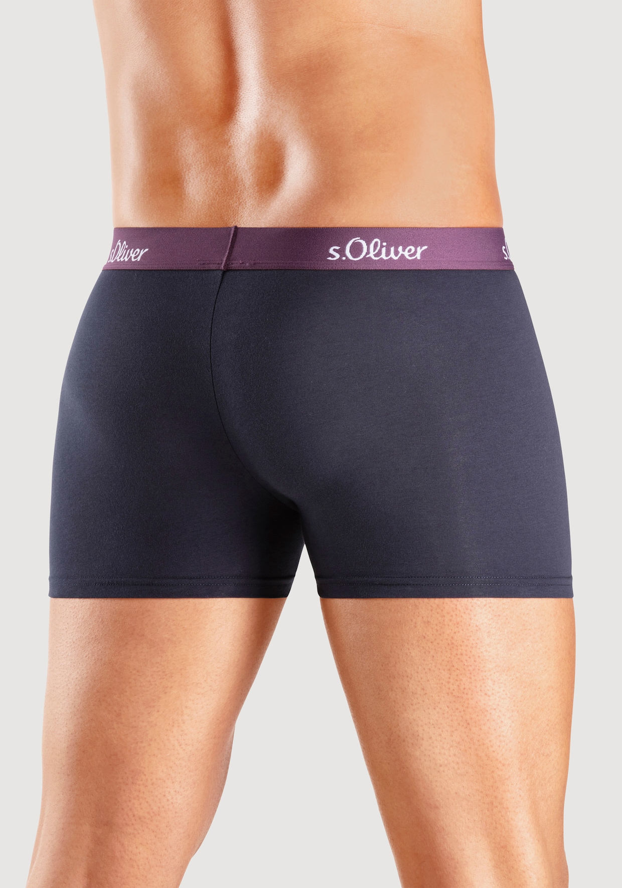 s.Oliver Boxer - navy/blauw / navy/aubergine / navy/petrol