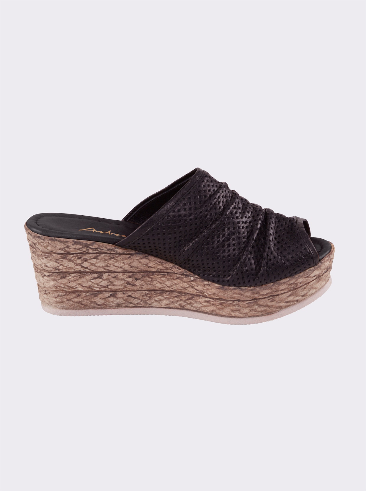 Andrea Conti Mules - noir