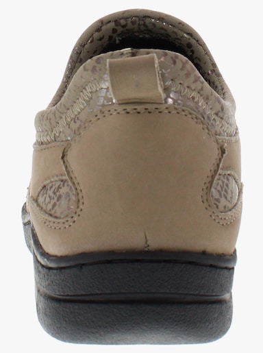 Naturläufer Slipper mit Stretch-Einsatz - taupe