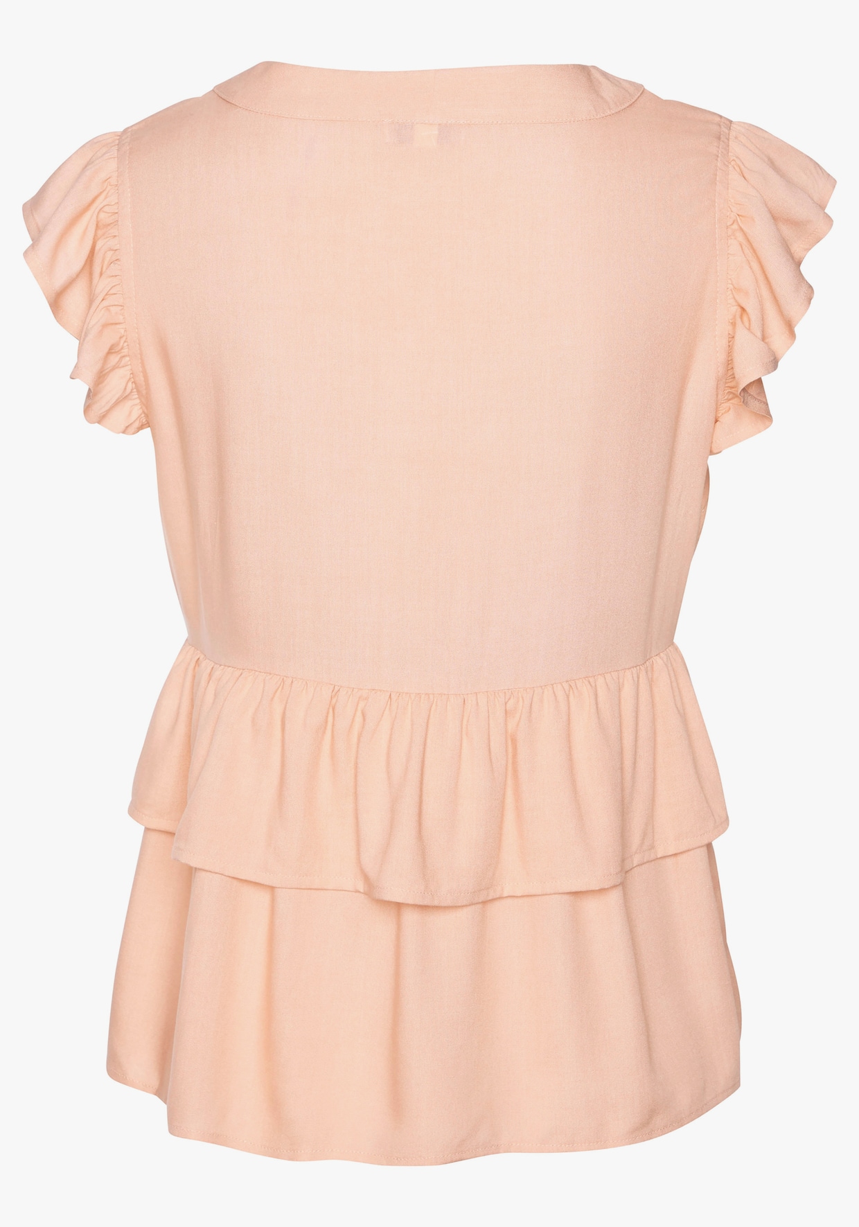 LASCANA Blouse met ruches - peach