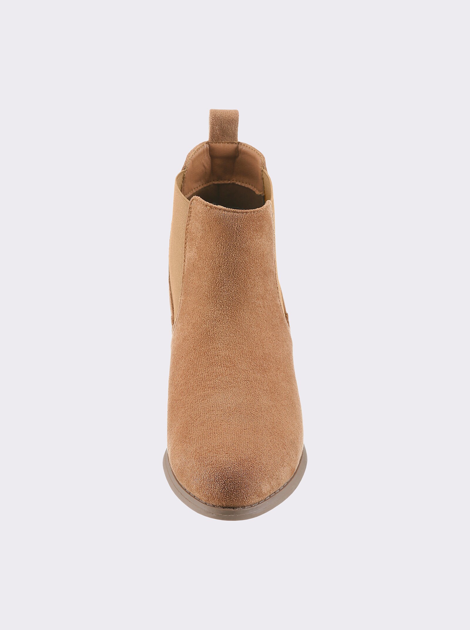 Laarsje met elastische inzetten - camel