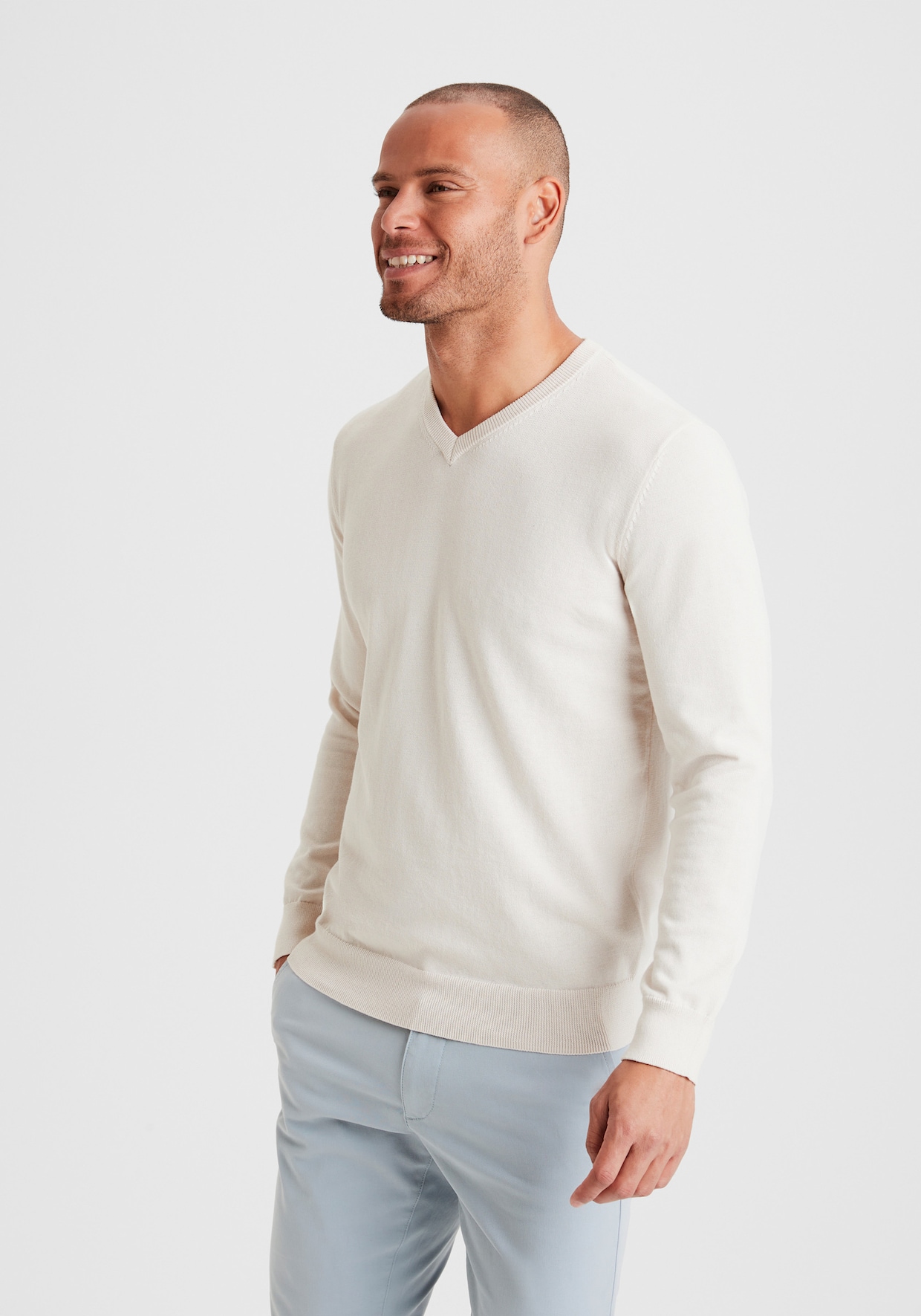 H.I.S Strickpullover - beige