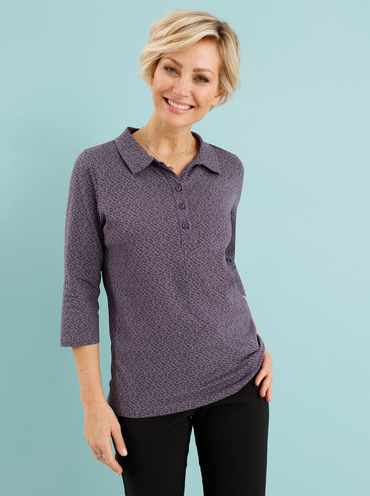 Poloshirt - feige-bedruckt