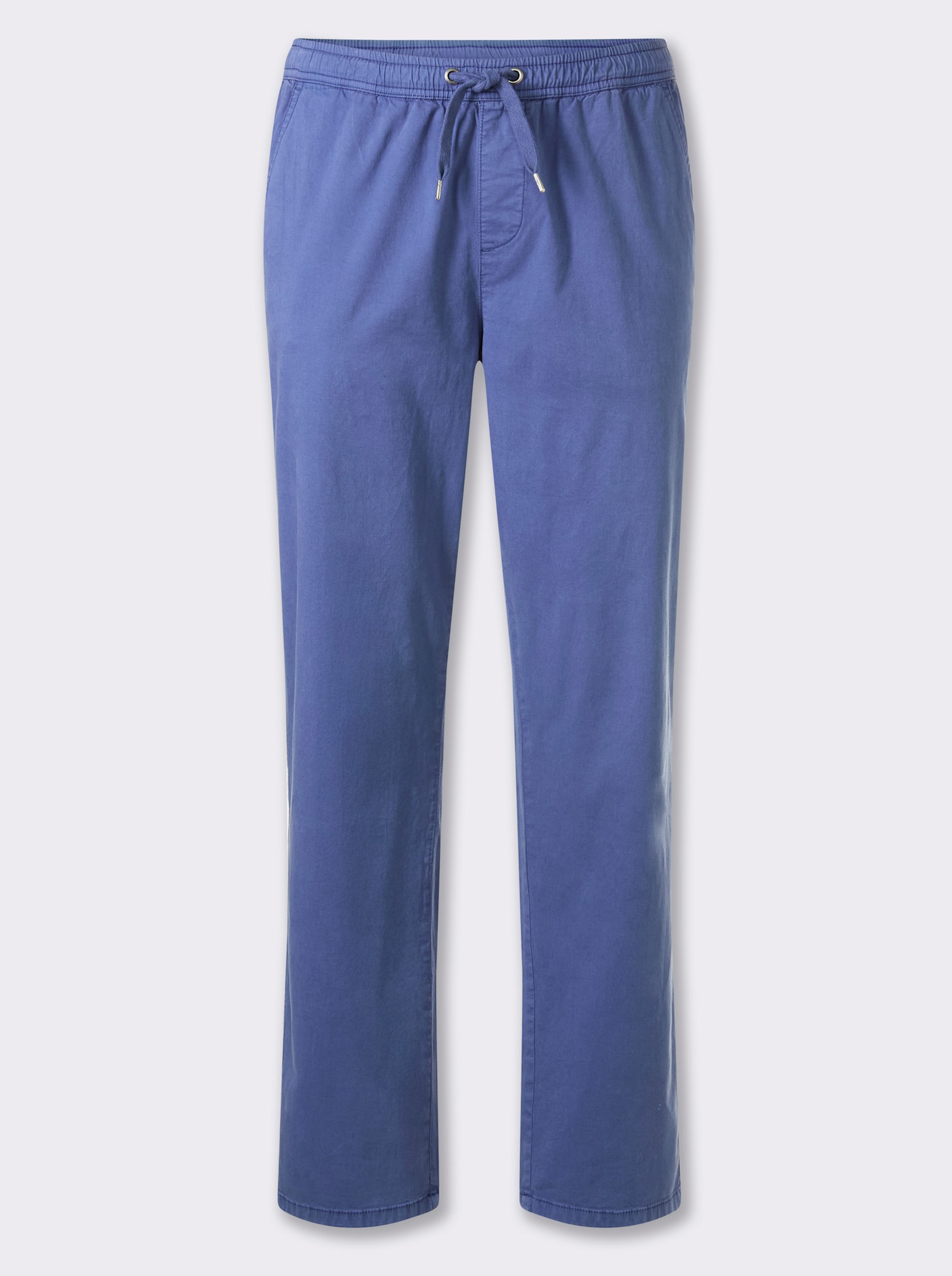 Catamaran Comfortbroek met achterzakken met klittenbandsluiting - jeansblauw