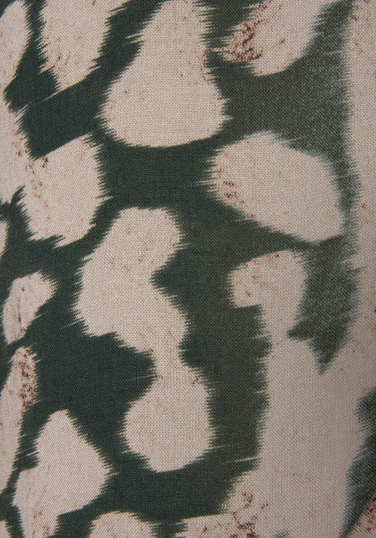 LASCANA Robe longue - vert-taupe imprimé