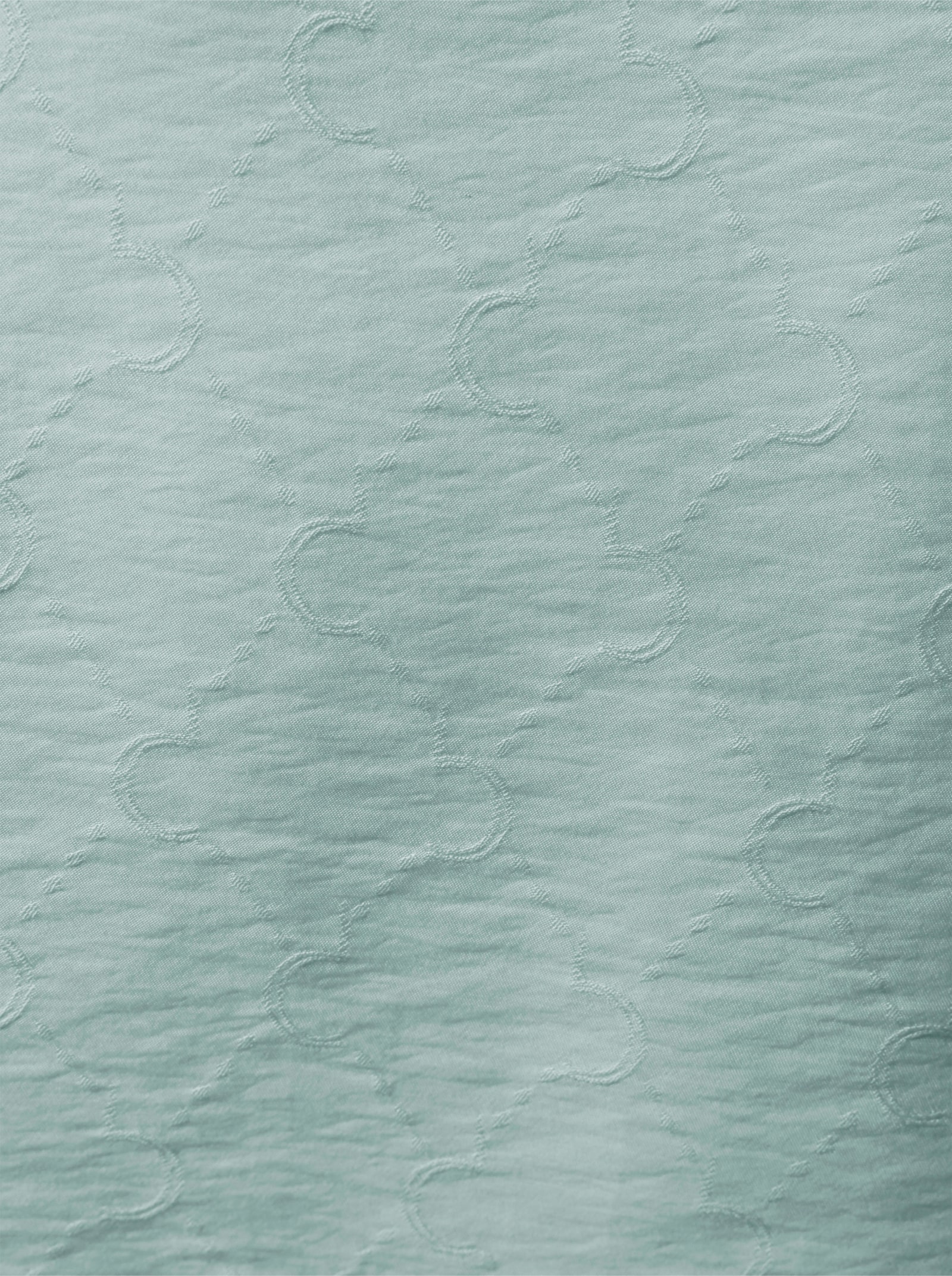 CREATION L PREMIUM Hemdblusenkleid aus Modal-Garnmischung - kalkmint