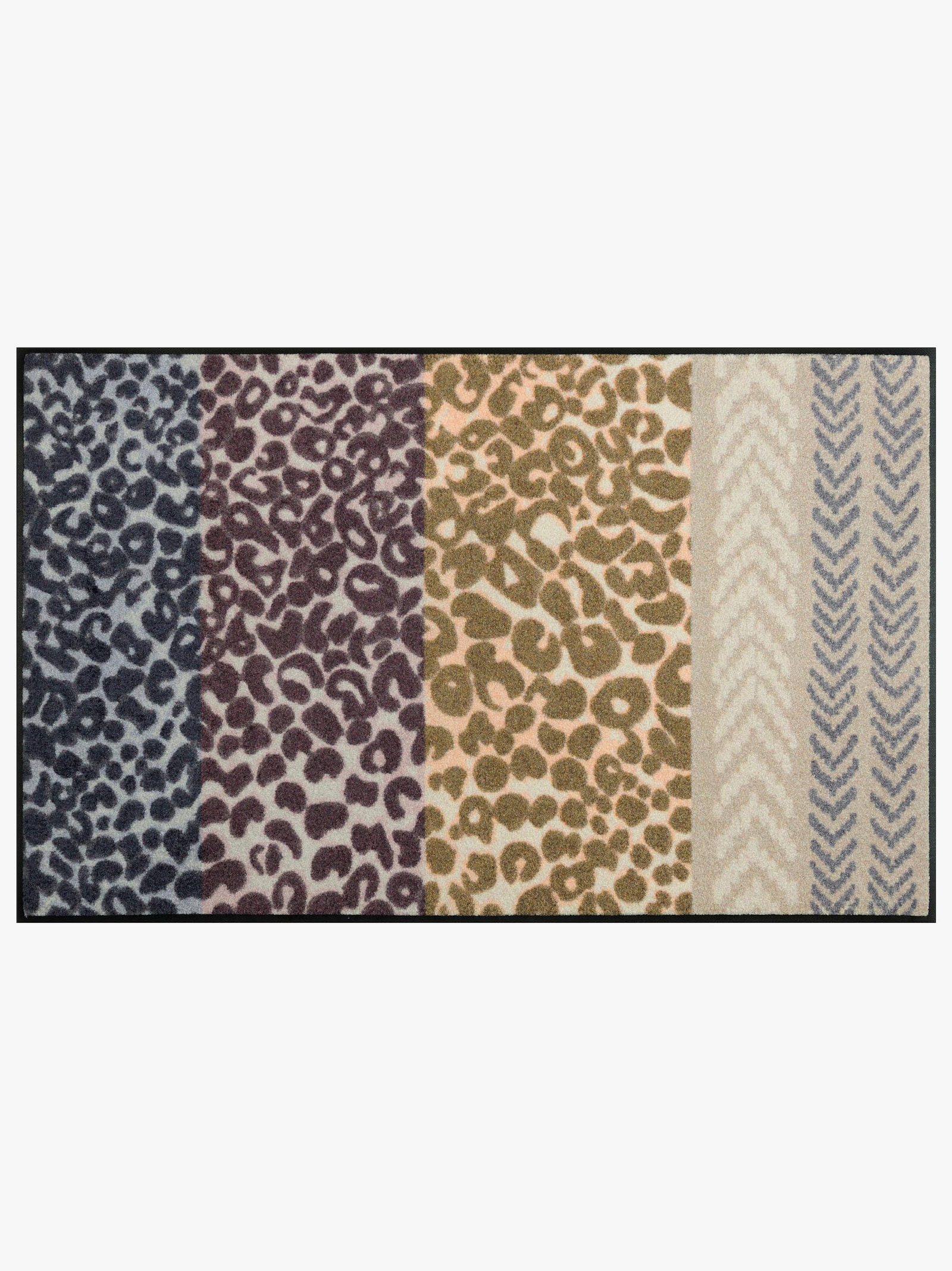 wash+dry by Kleen-Tex Fußmatte - braun-gemustert