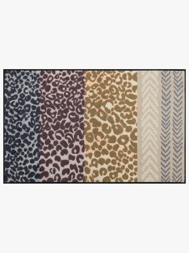 wash+dry by Kleen-Tex Fußmatte - braun-gemustert