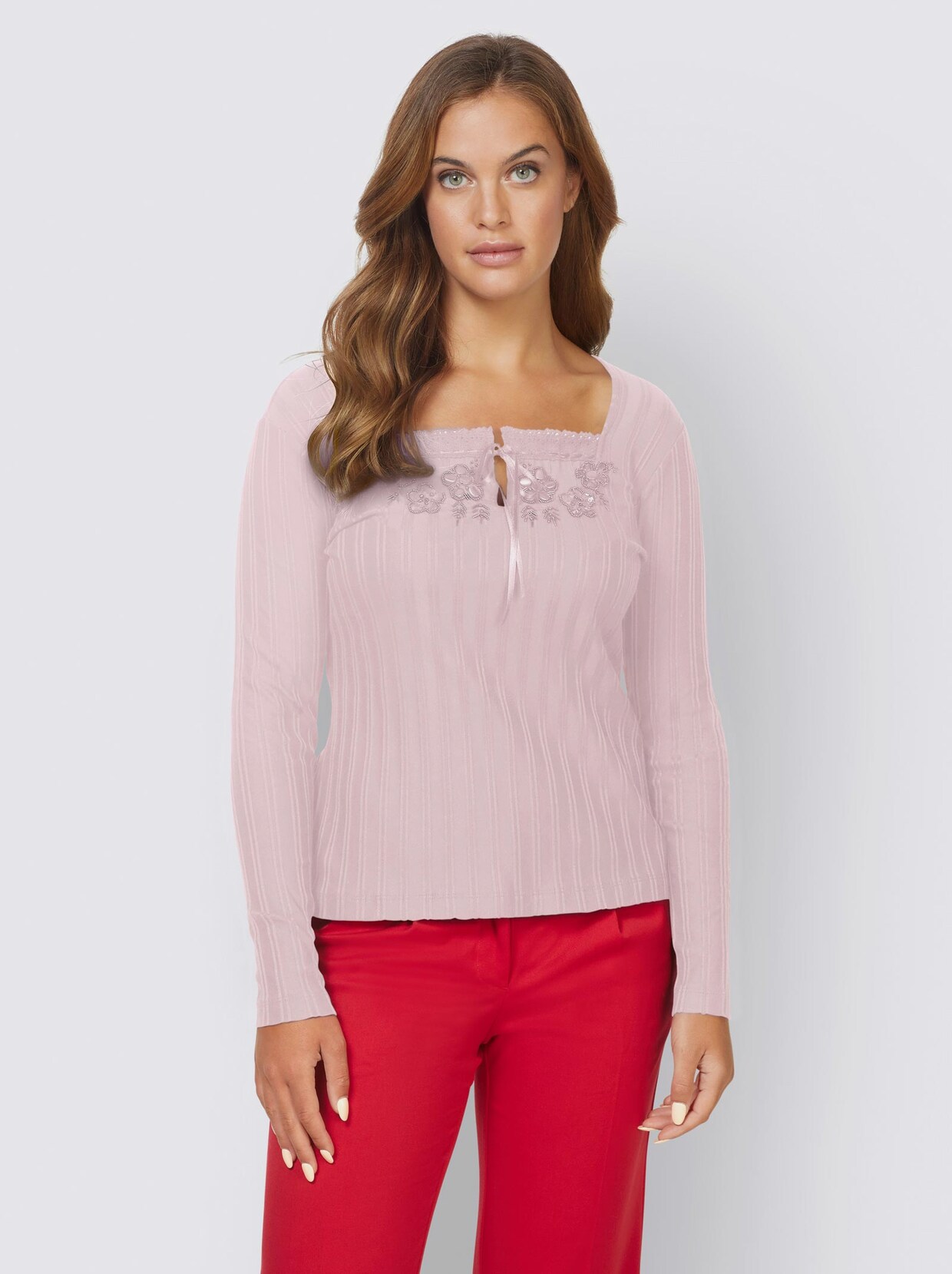 Ashley Brooke Shirt - rosé