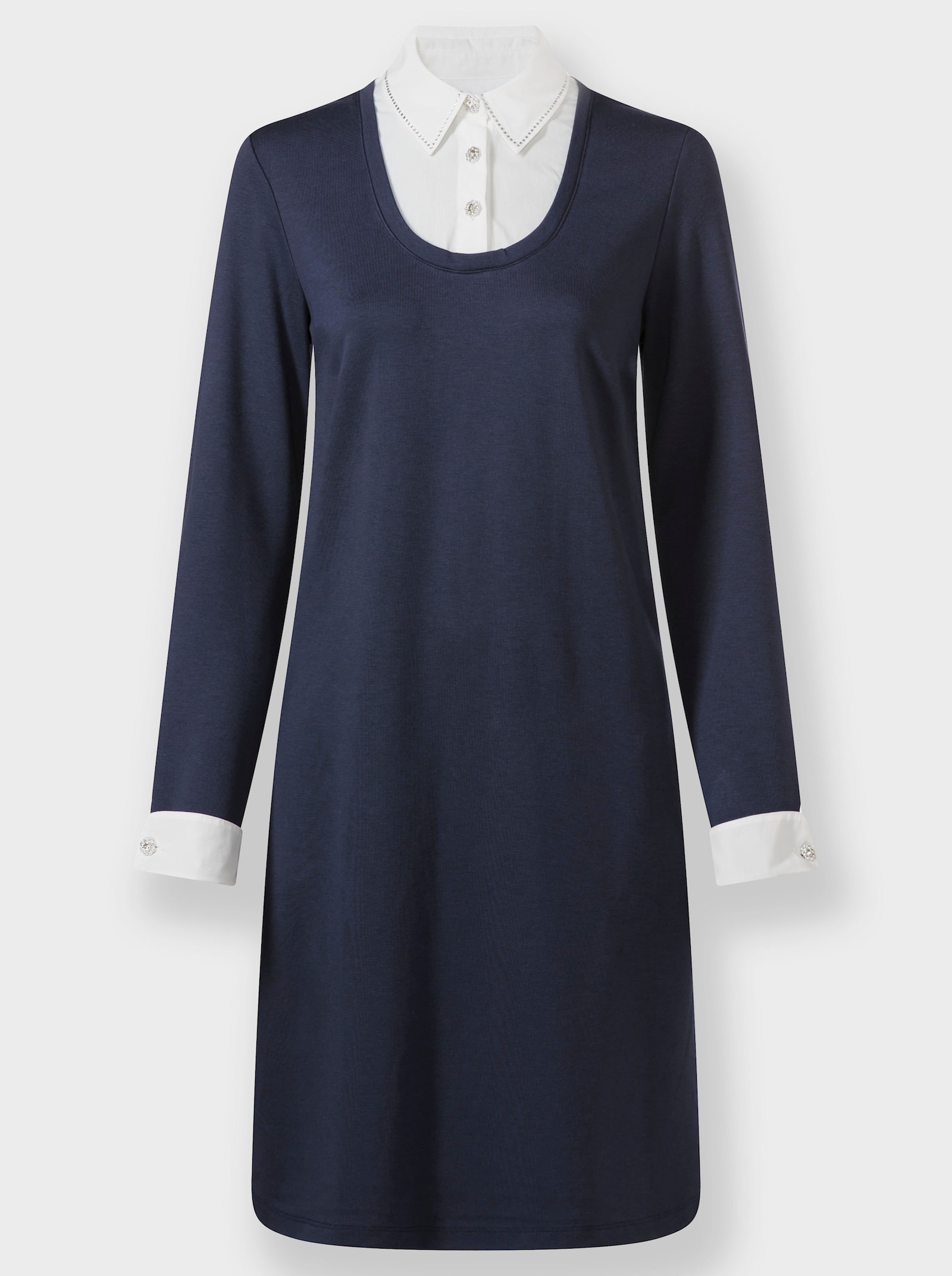 heine Robe en jersey 2 en 1 - marine
