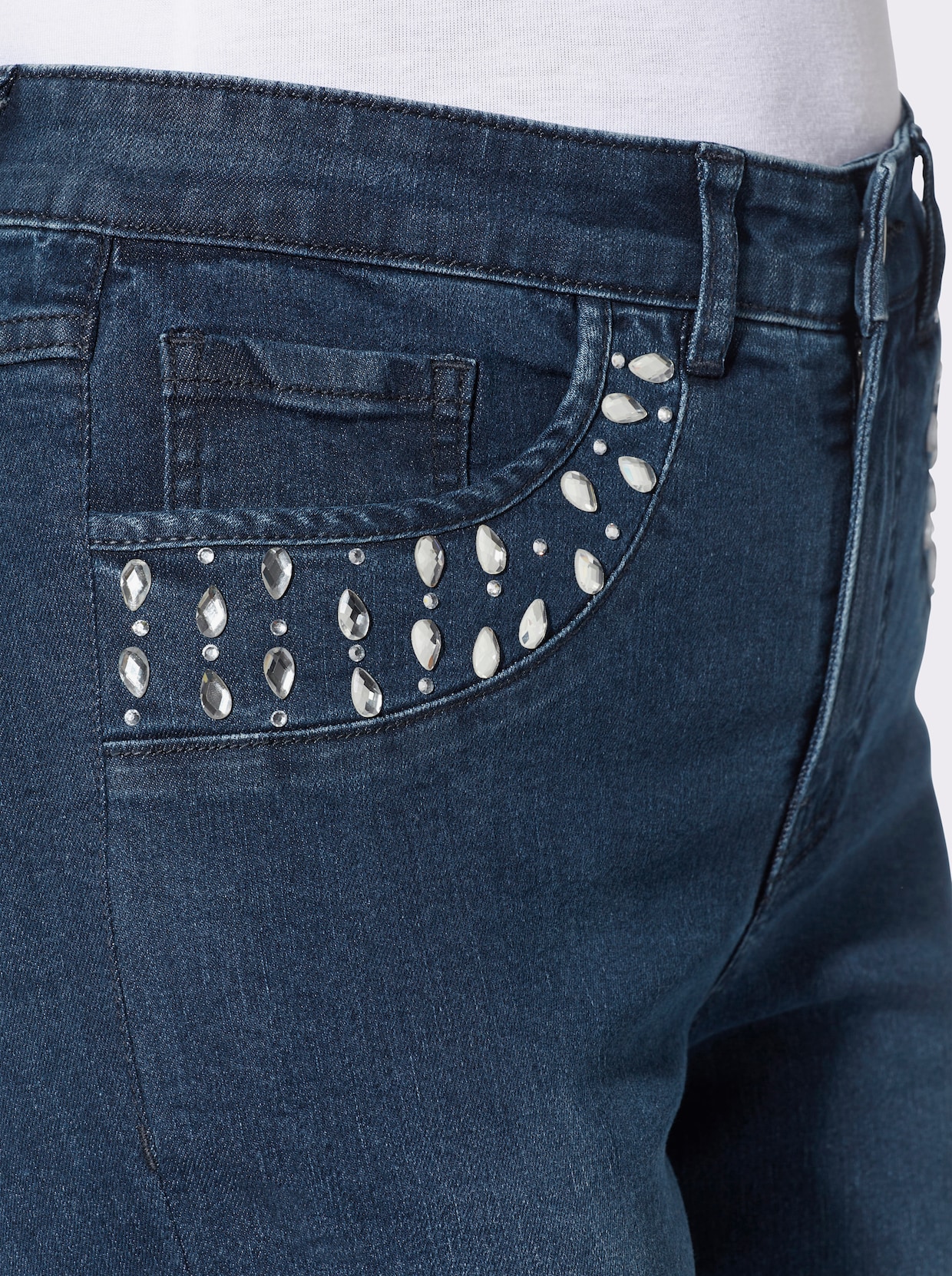 Jeans - blue-stone-washed