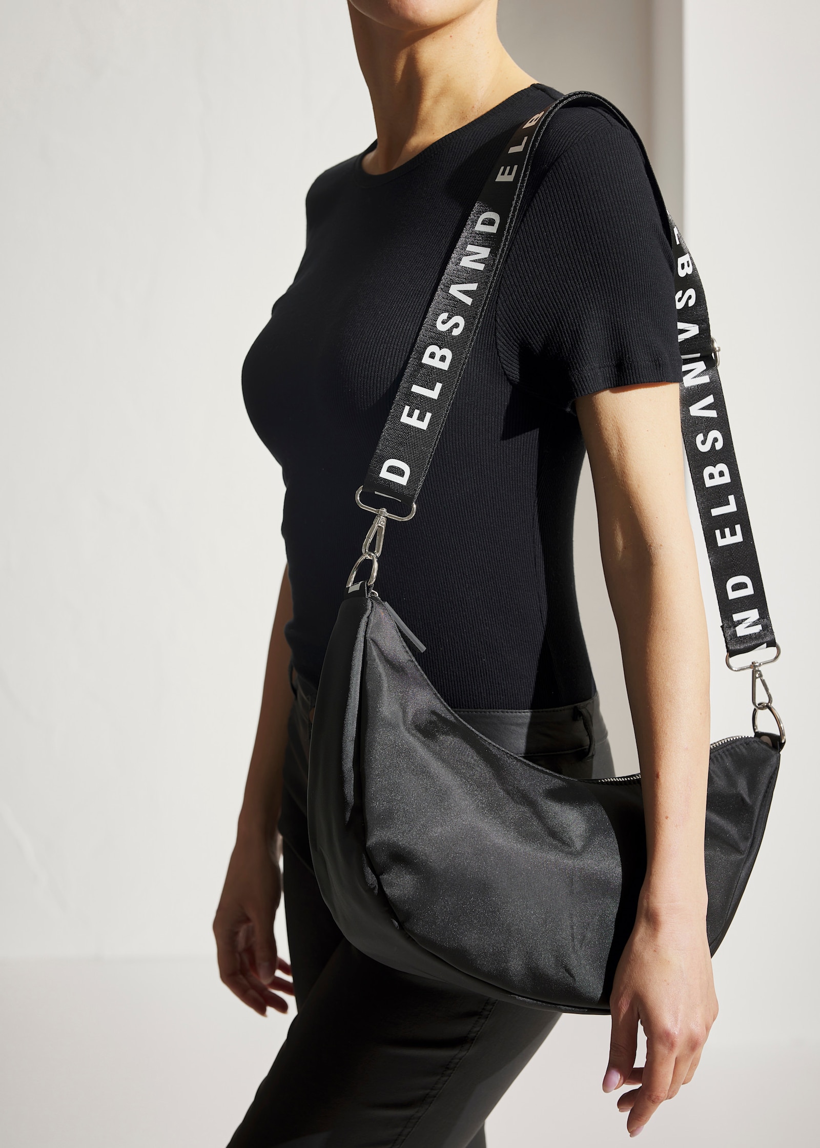 Elbsand Umhängetasche - schwarz
