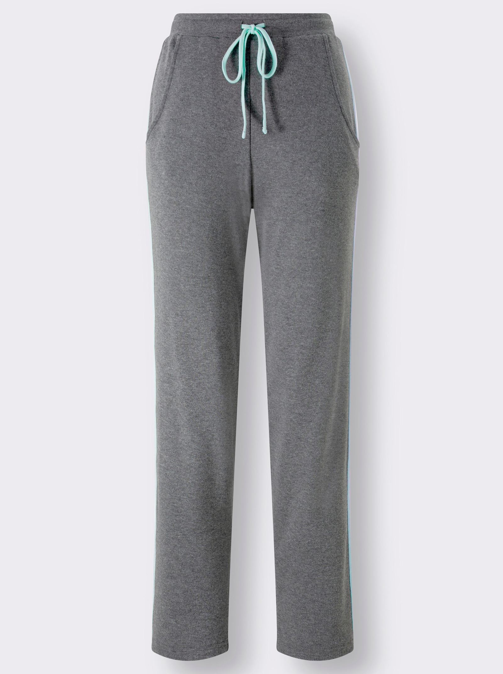 feel good Tenue détente en interlock - gris-menthe