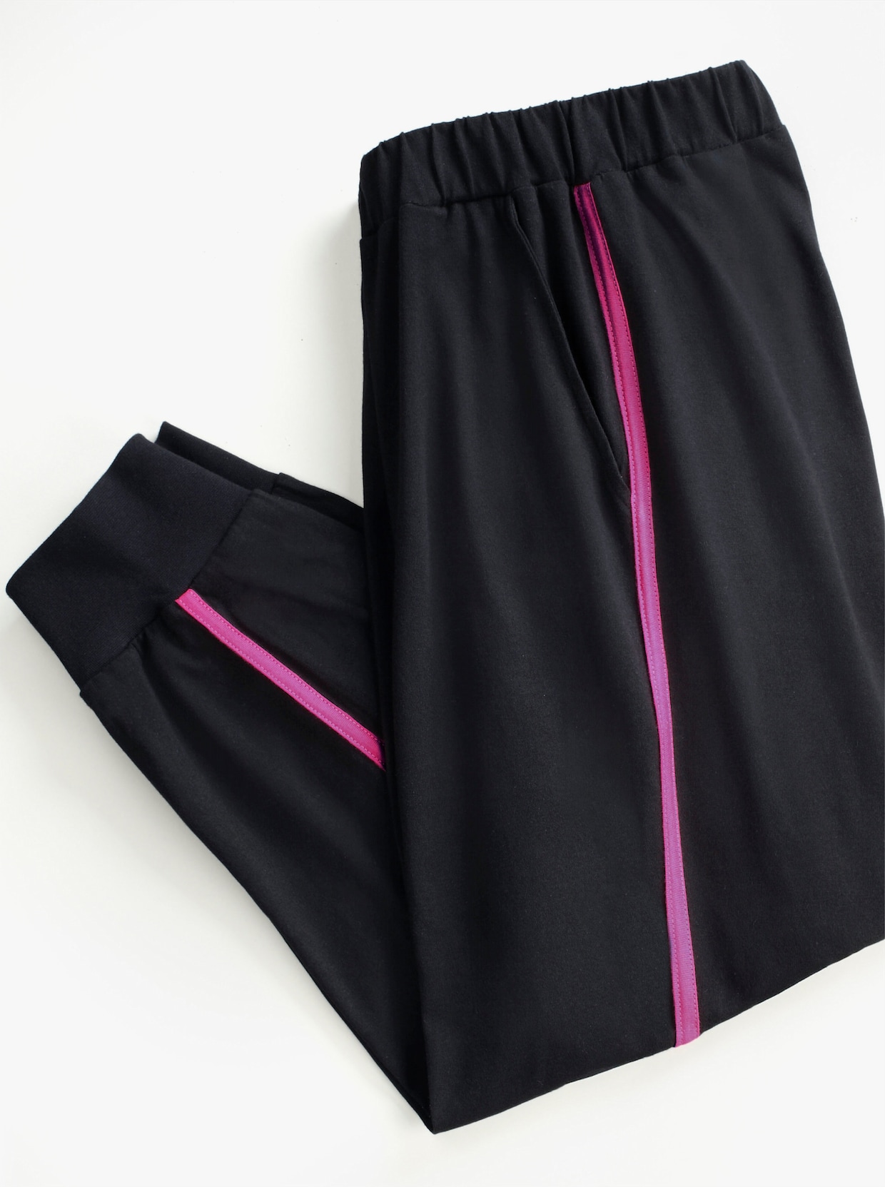 3/4-broek - zwart/pink