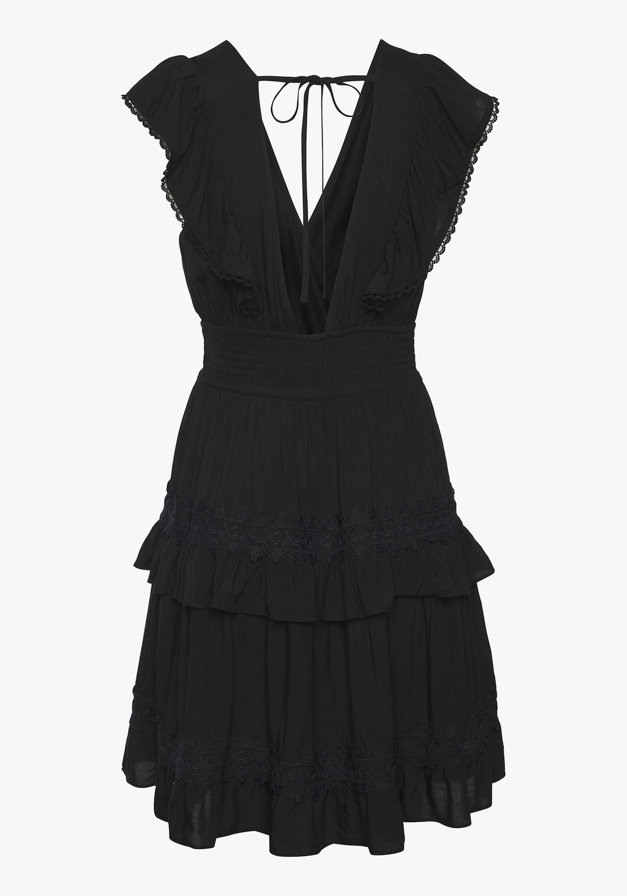 Vivance Robe en dentelle - noir