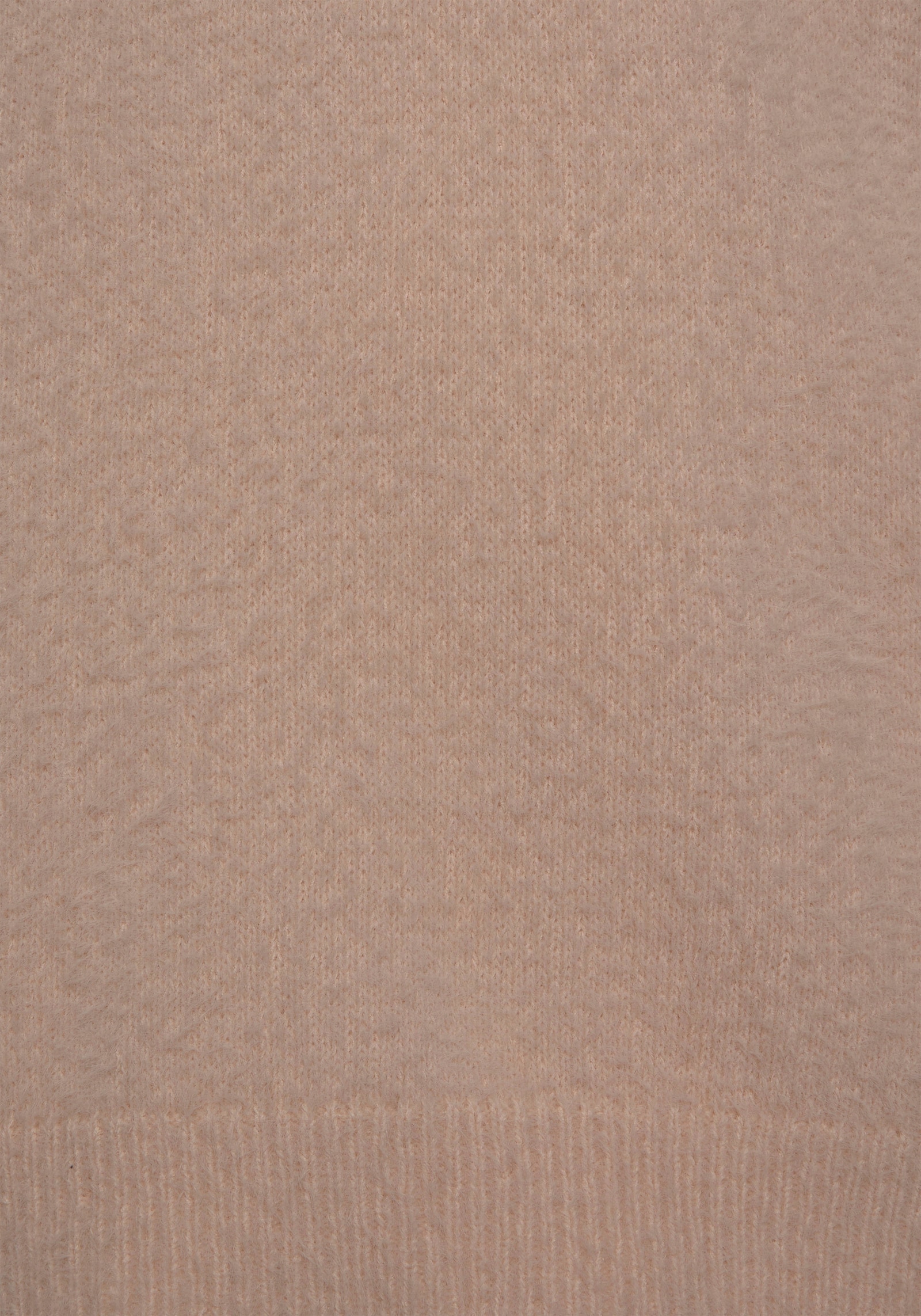 LASCANA Rundhalspullover - camelfarben