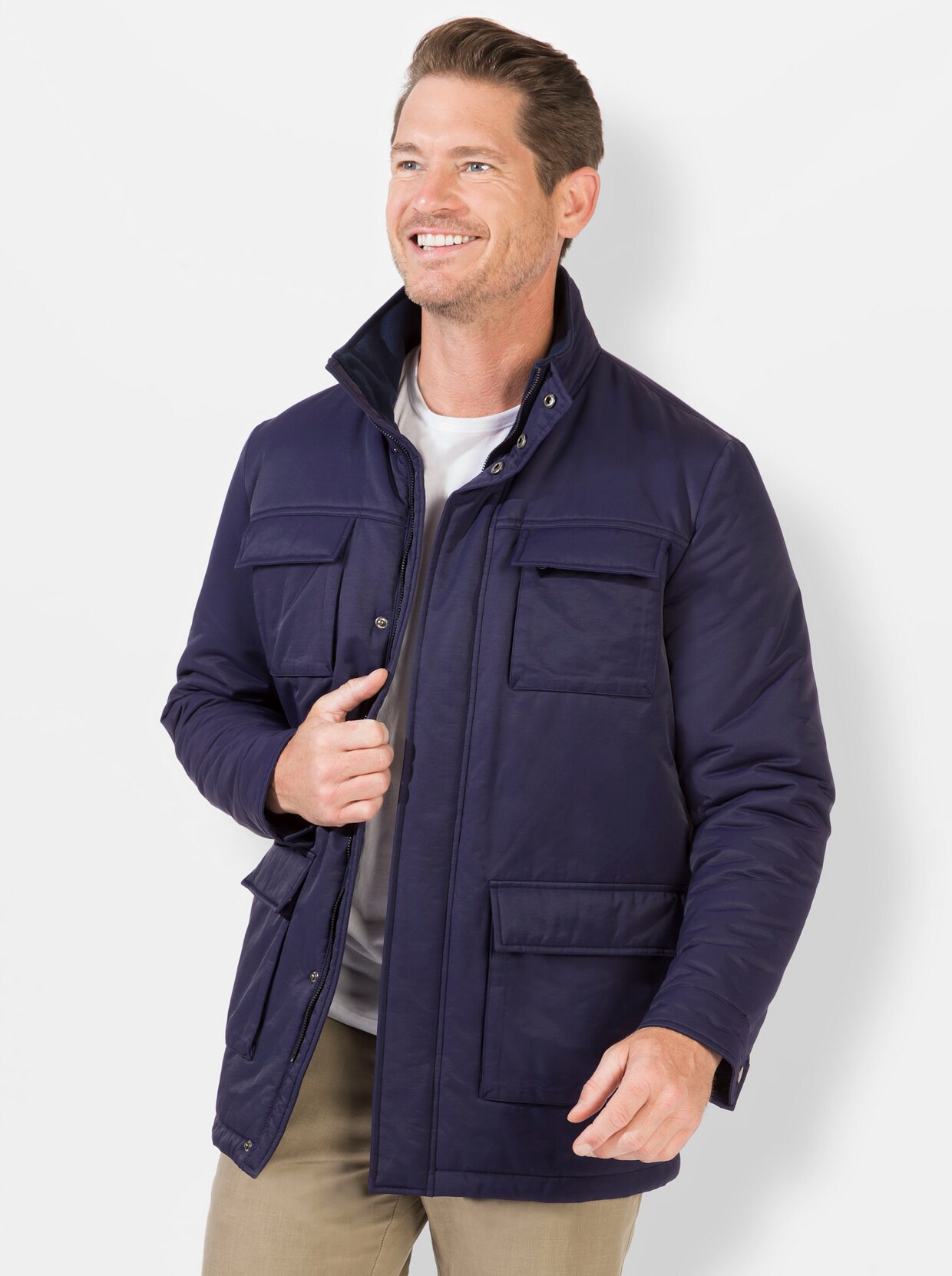 Marco Donati Jacke - nachtblau