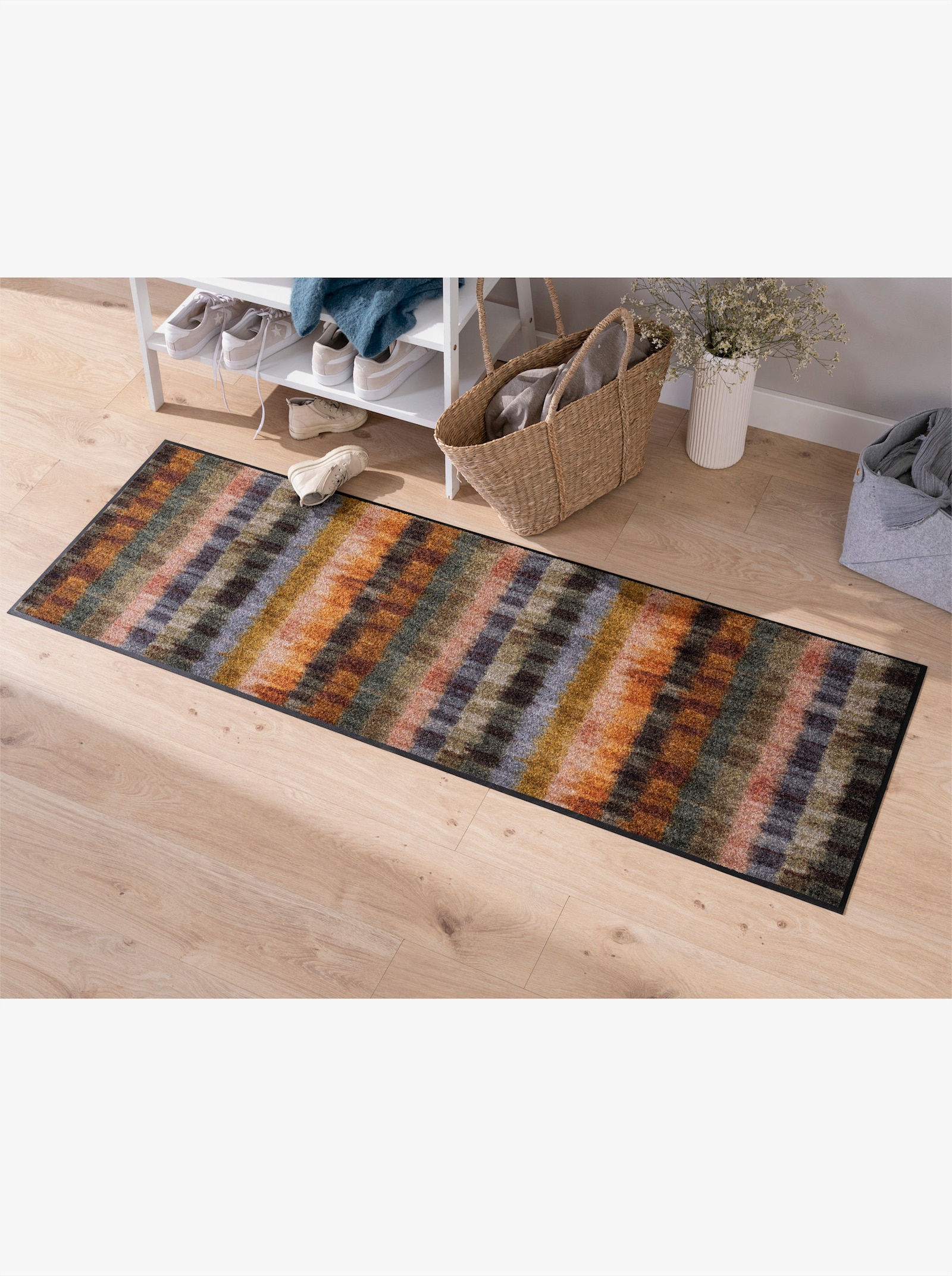 wash+dry by Kleen-Tex Fussmatte - braun-gemustert