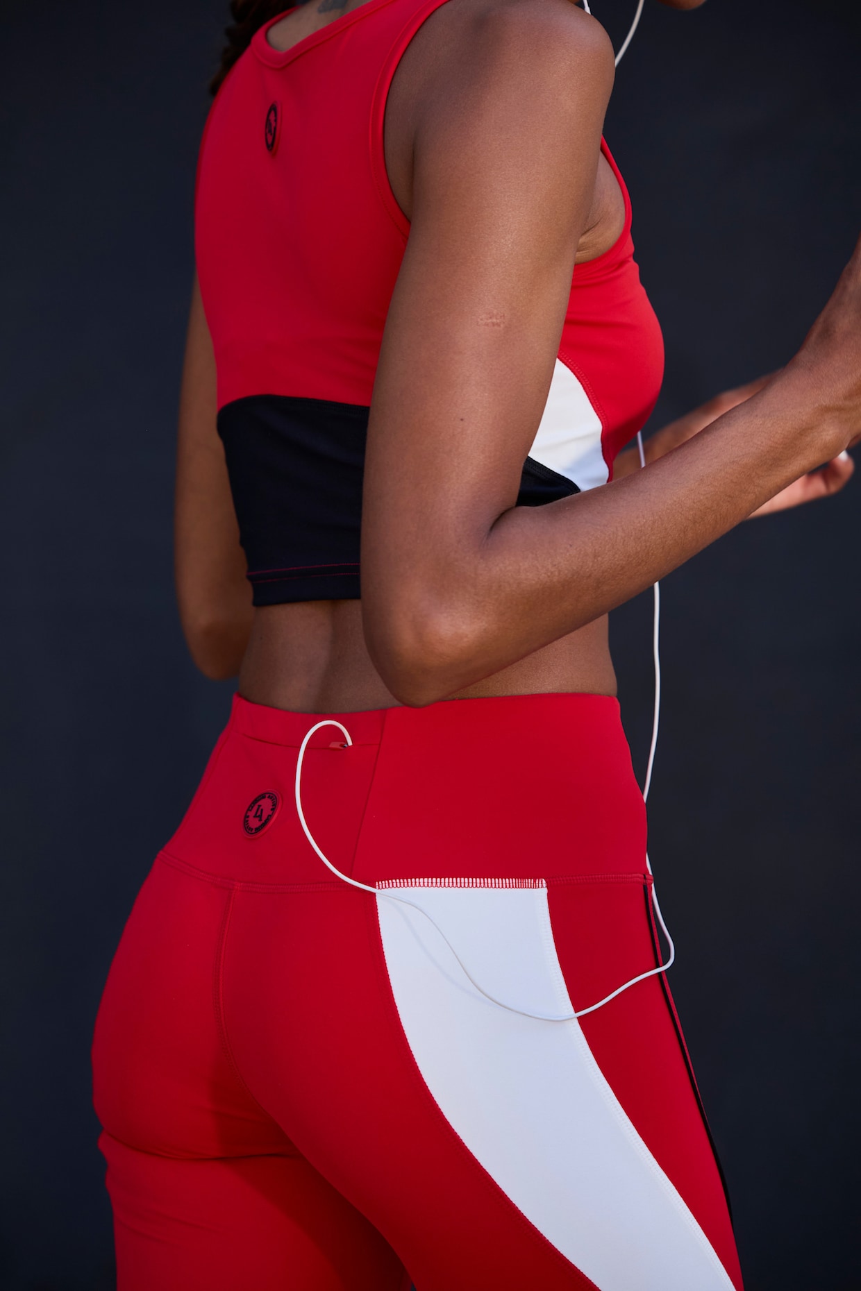 LASCANA ACTIVE Caprihose - rot