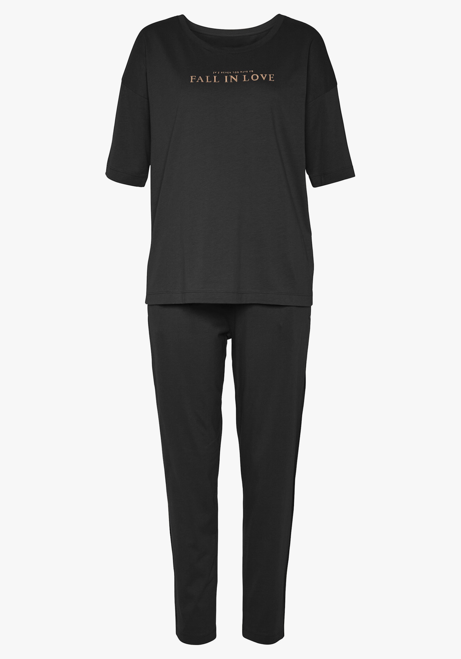 Vivance Dreams Pyjama - schwarz