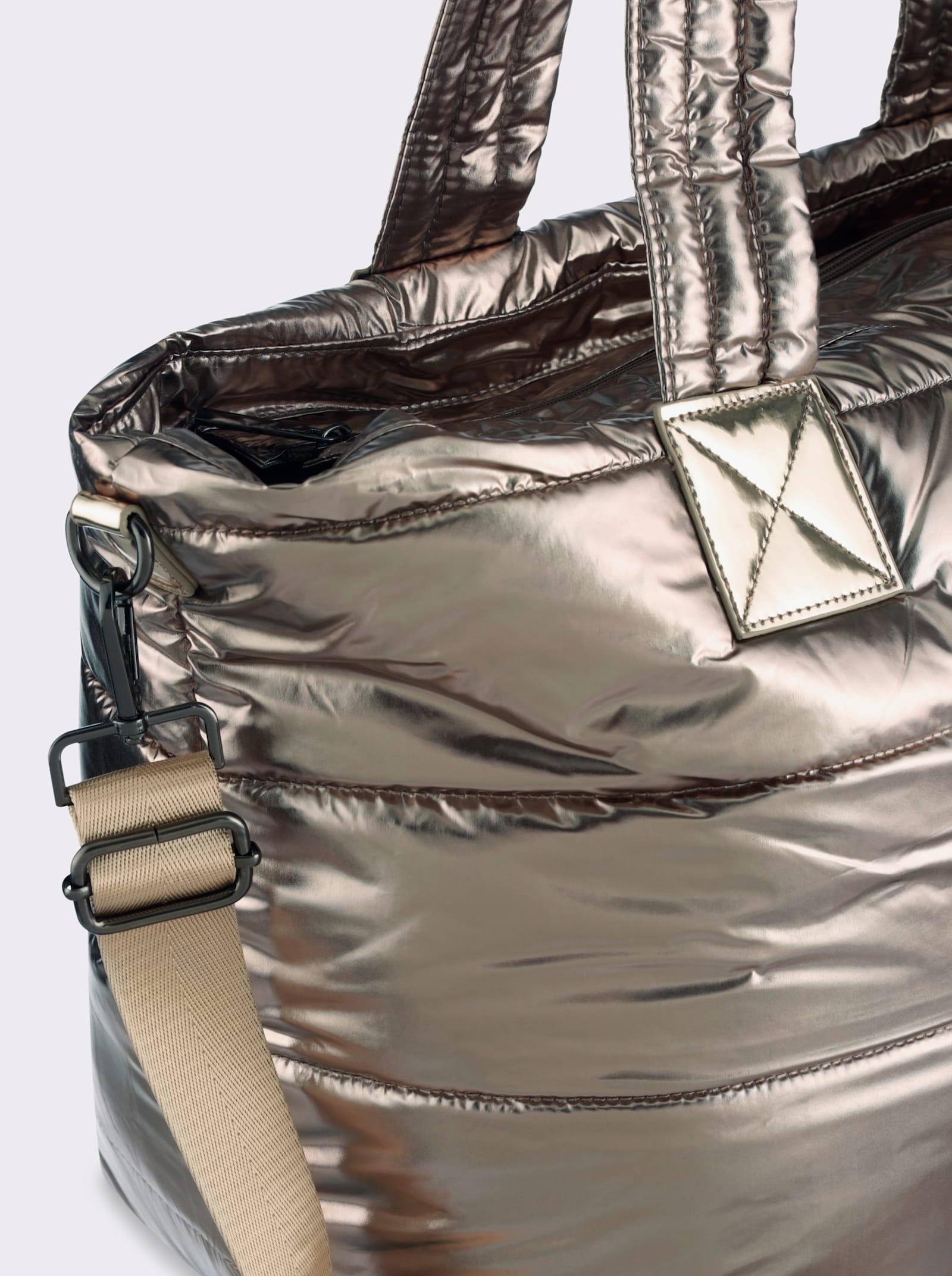 heine Tasche - altgoldfarben