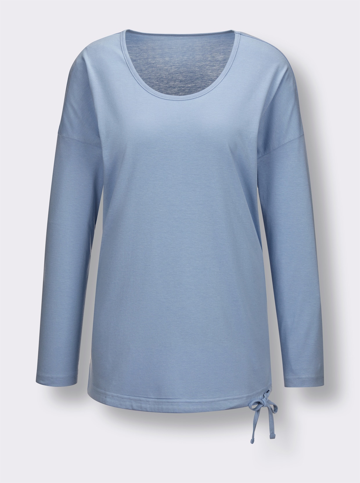 wäschepur Pyjama - bleu/mauve bedrukt