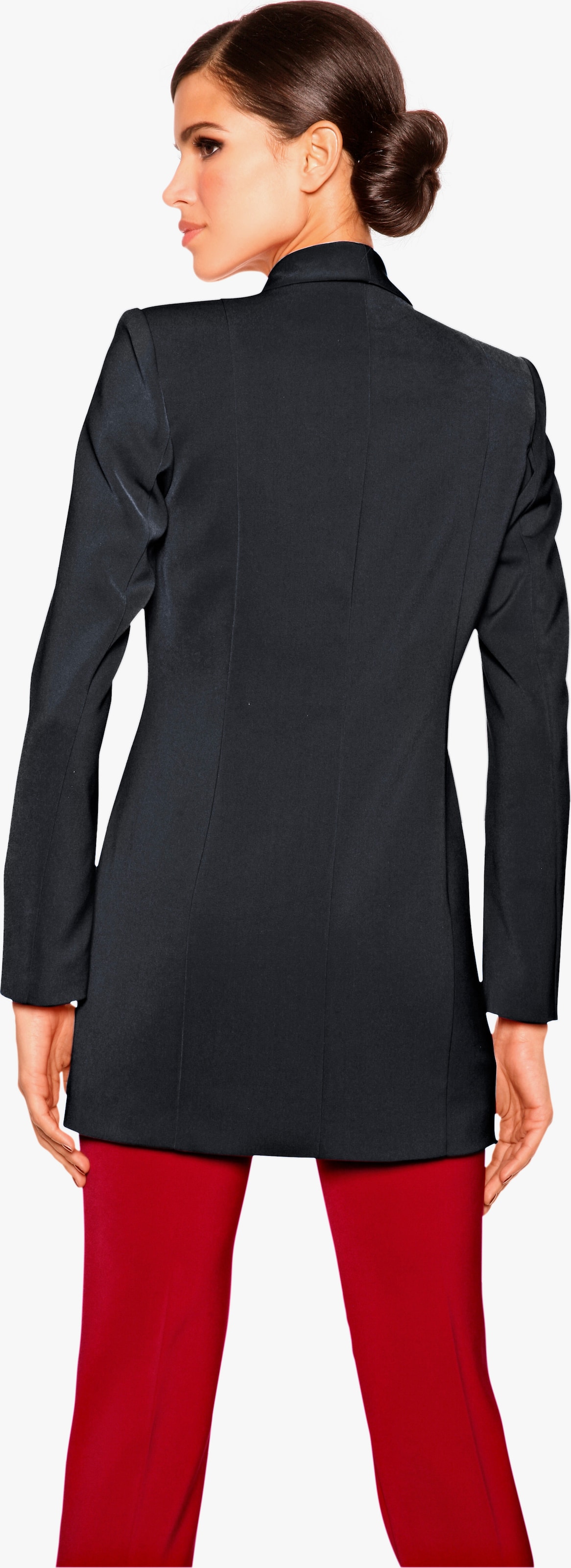 heine Blazer long - bleu nuit