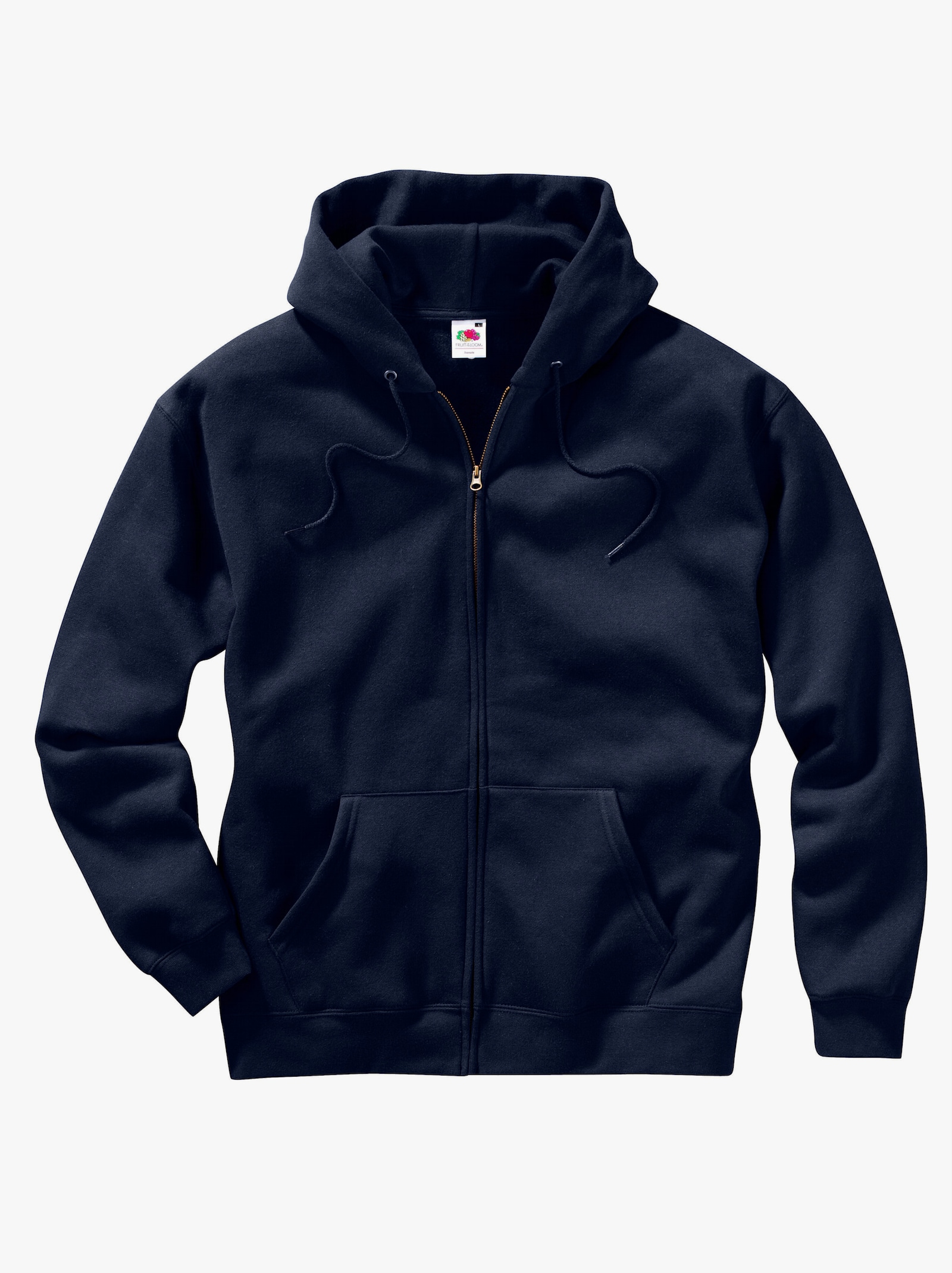 Fruit of the Loom Sweatjacke - dunkelblau