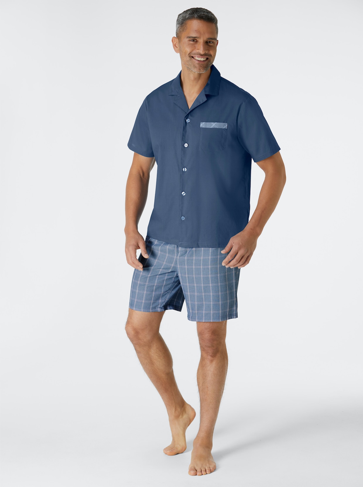 KINGsCLUB Shorty - jeansblau