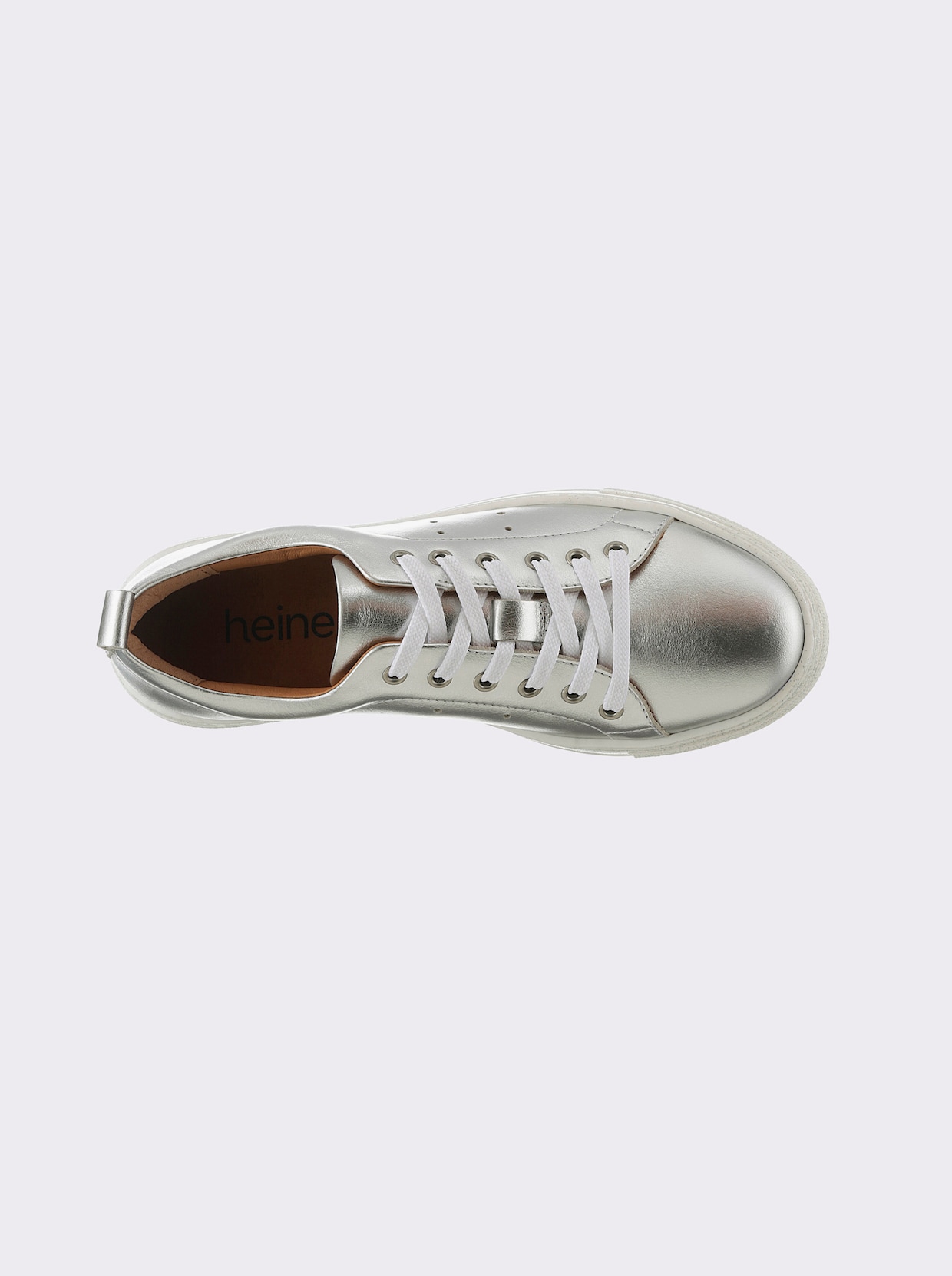 heine Sneaker - Zilverkleur