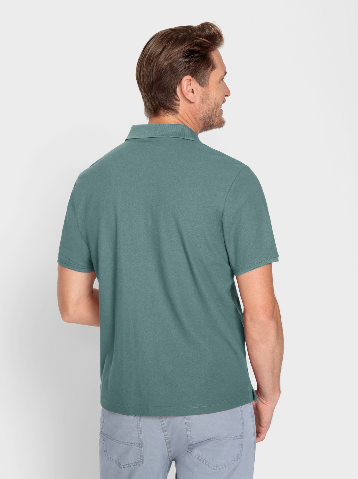 Catamaran Poloshirt met korte mouwen - jade