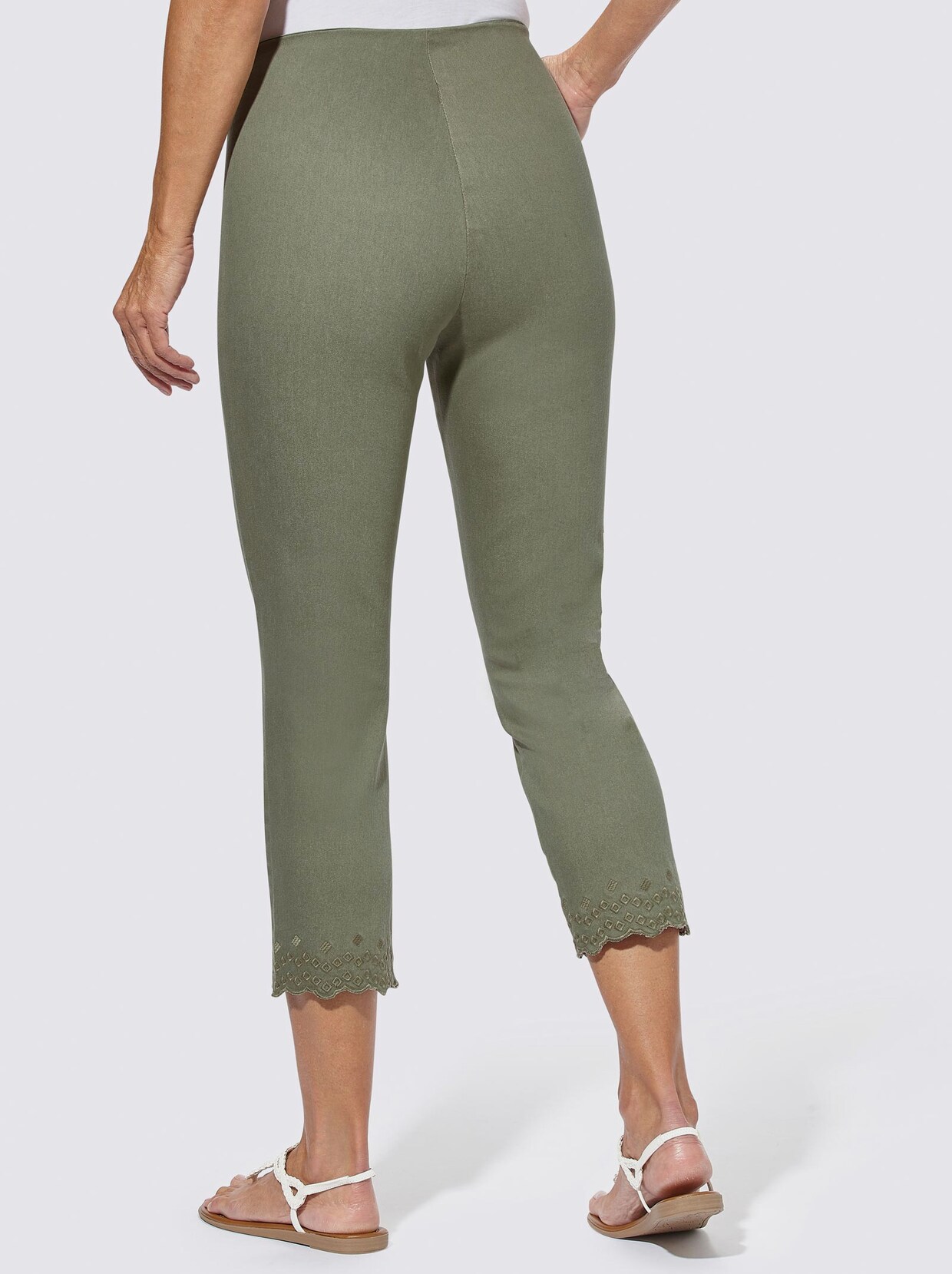 Comfortbroek - kaki